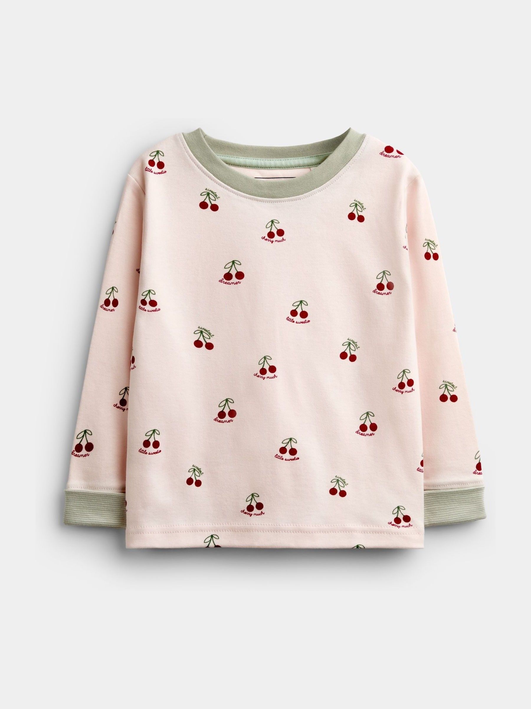Pink Cherry Grow-With-Me Jersey Pyjamas - Image 2 of 6