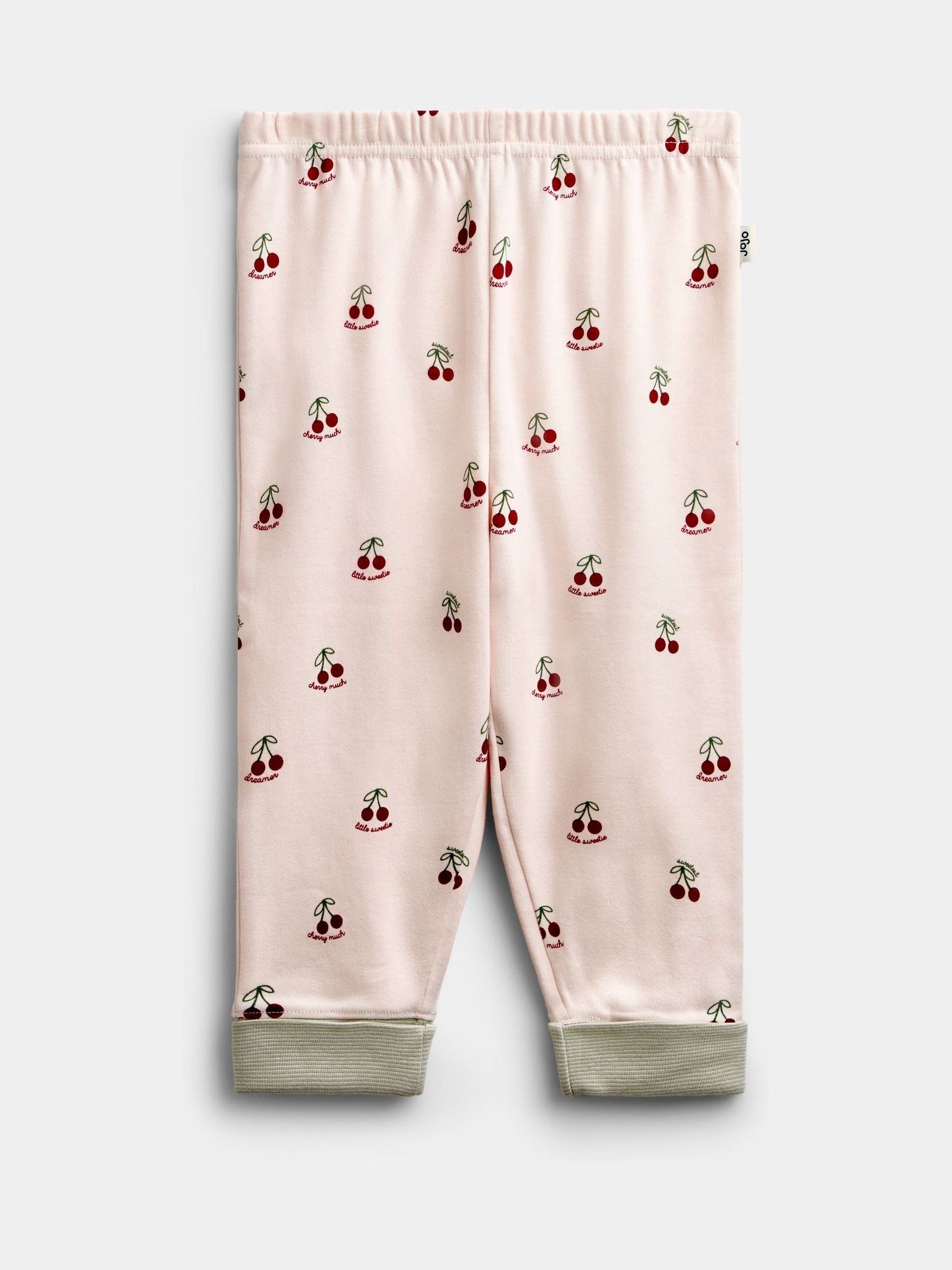 Pink Cherry Grow-With-Me Jersey Pyjamas - Image 4 of 6