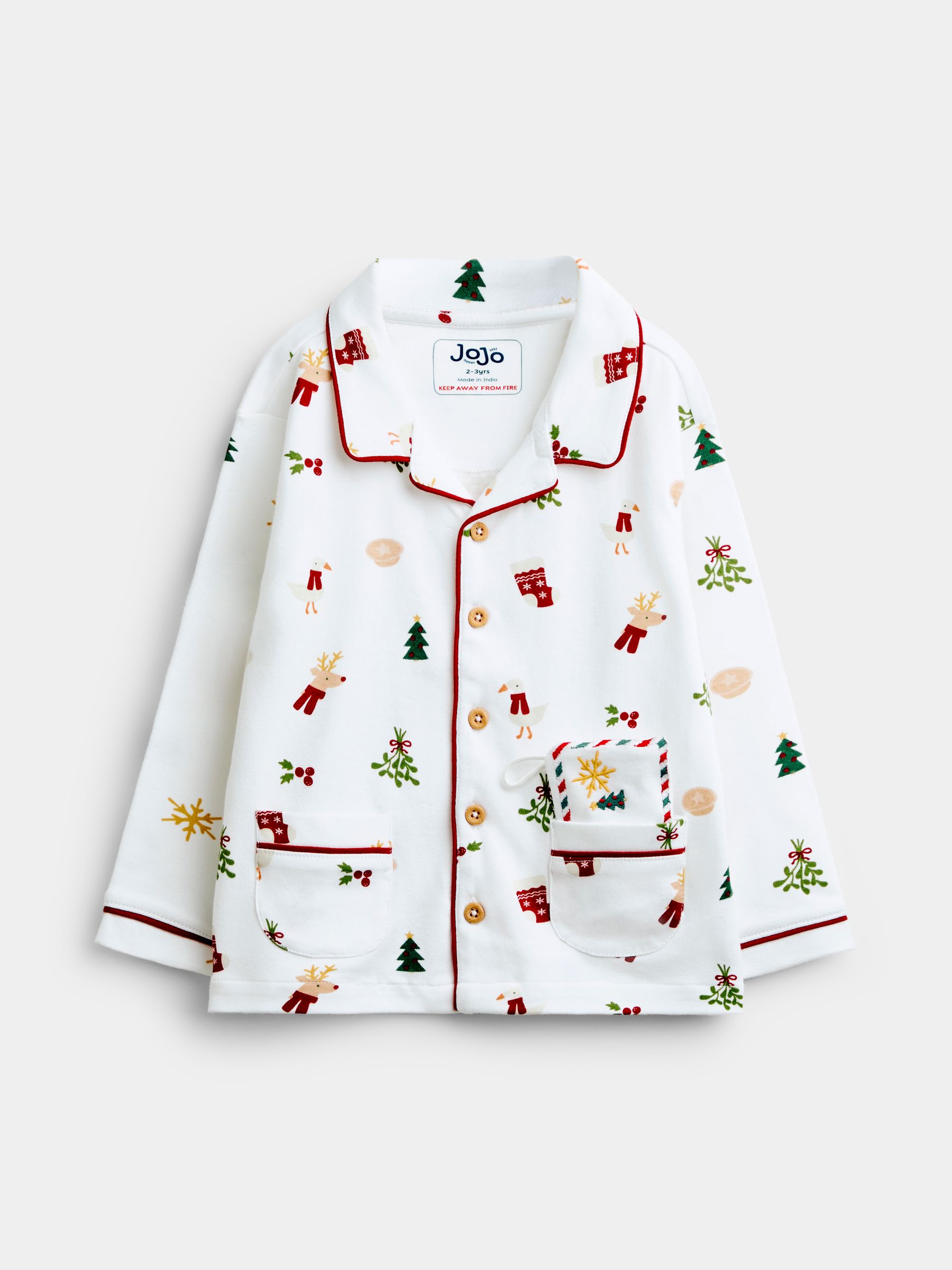 White Christmas Letter to Santa Pyjamas - Image 2 of 8