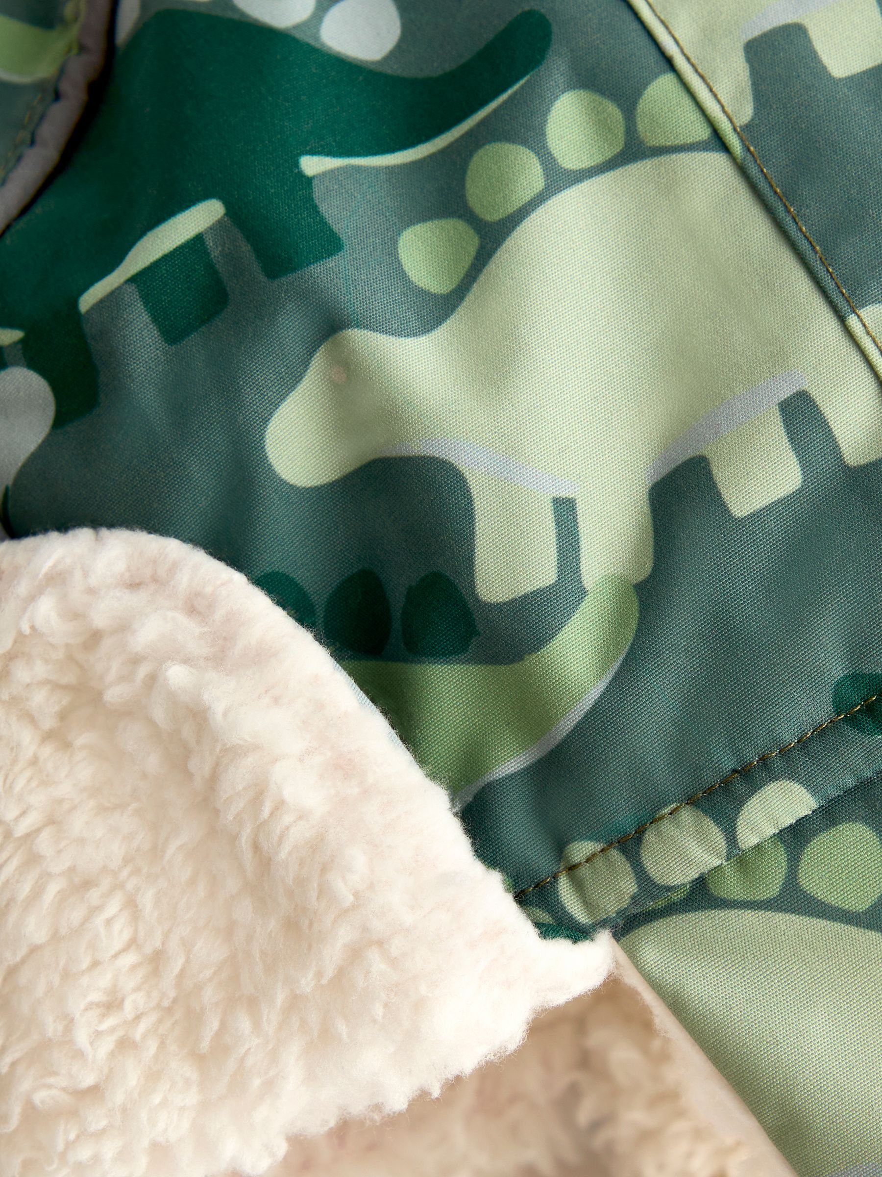 Green Dinosaur Cosy Trapper Hat - Image 5 of 5 Green Dinosaur Cosy Trapper Hat - Image 5 of 5