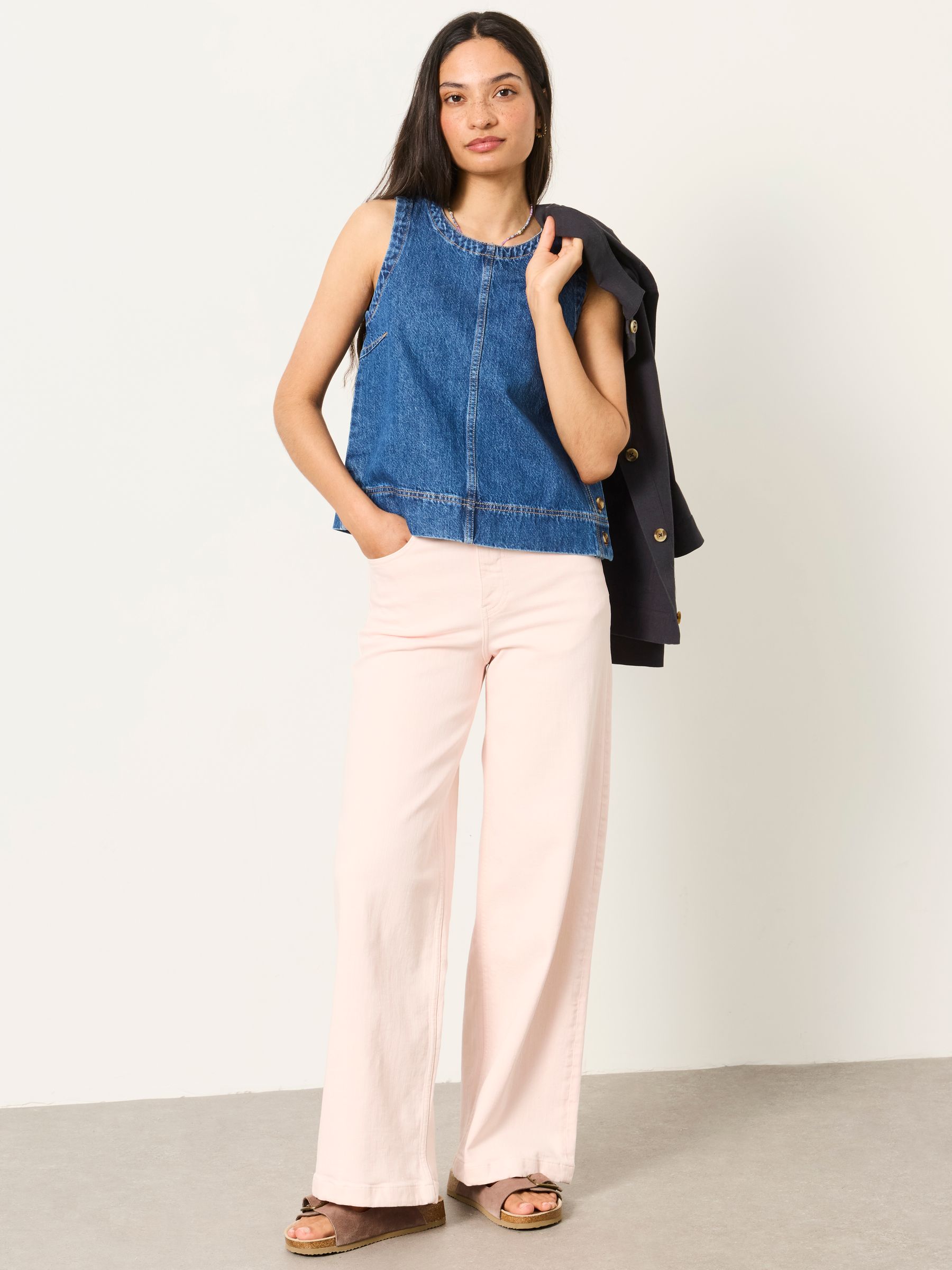 Welling Pink Wide Leg Jeans - Image 3 of 6