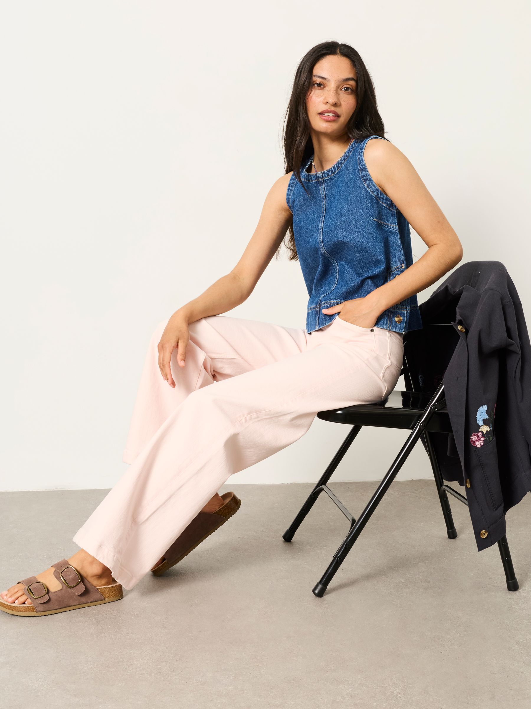 Welling Pink Wide Leg Jeans - Image 5 of 6