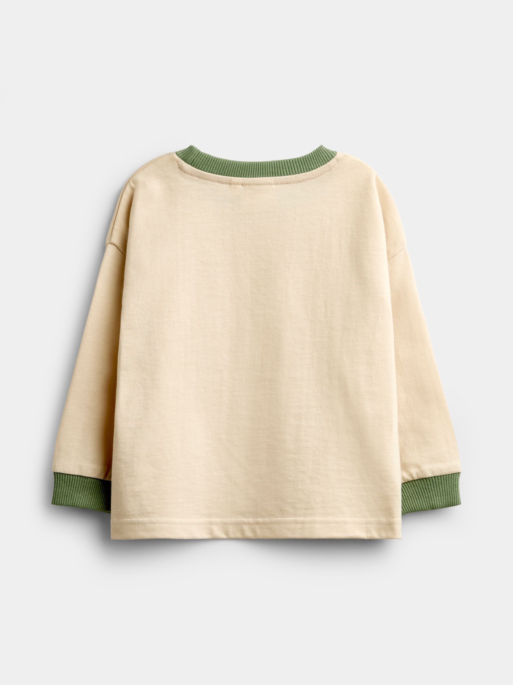 Green Stripe 2-Piece Dungarees & Top Set - Image 3 of 6