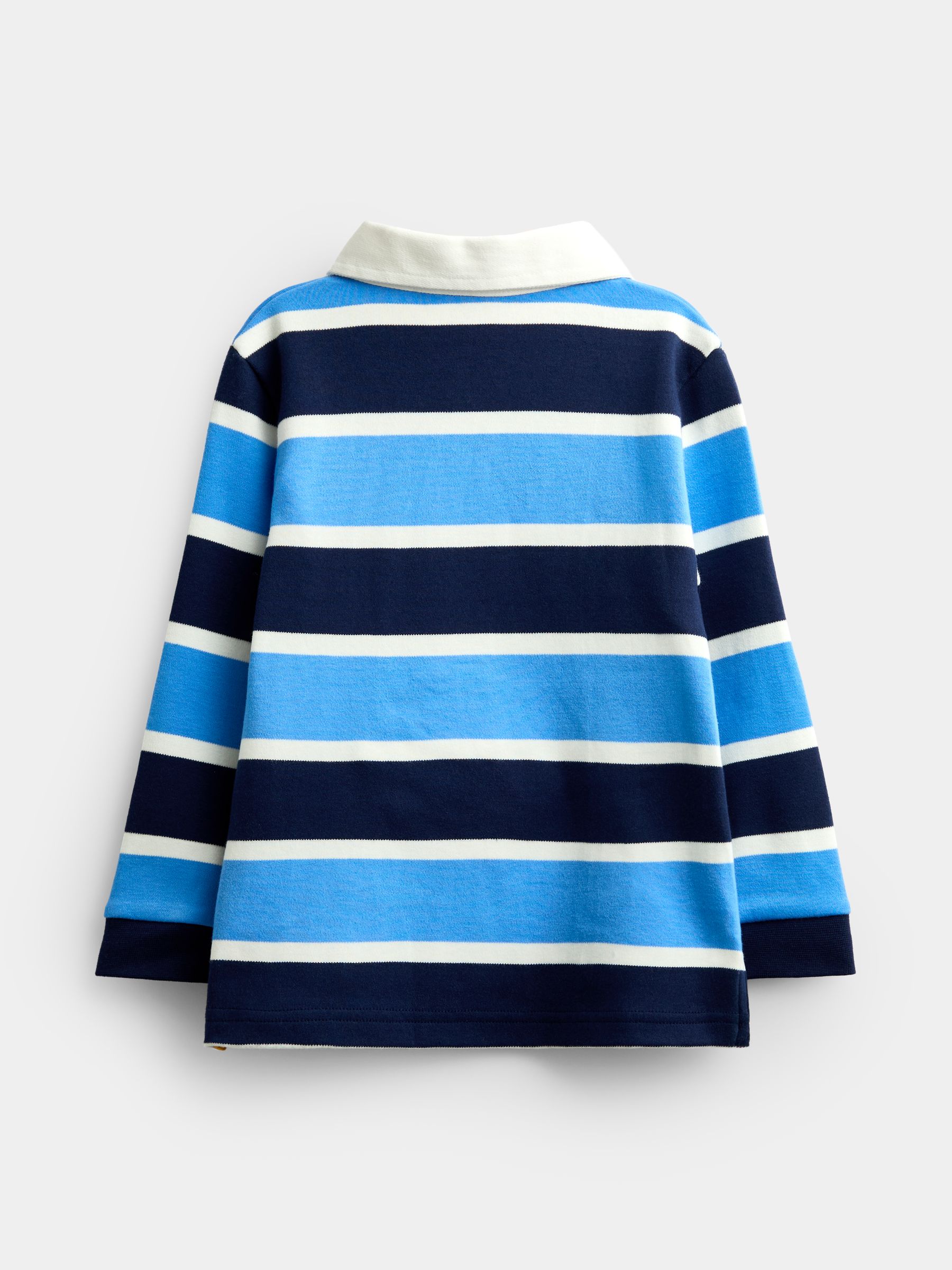 Blue Classic Stripe Rugby Top - Image 2 of 4