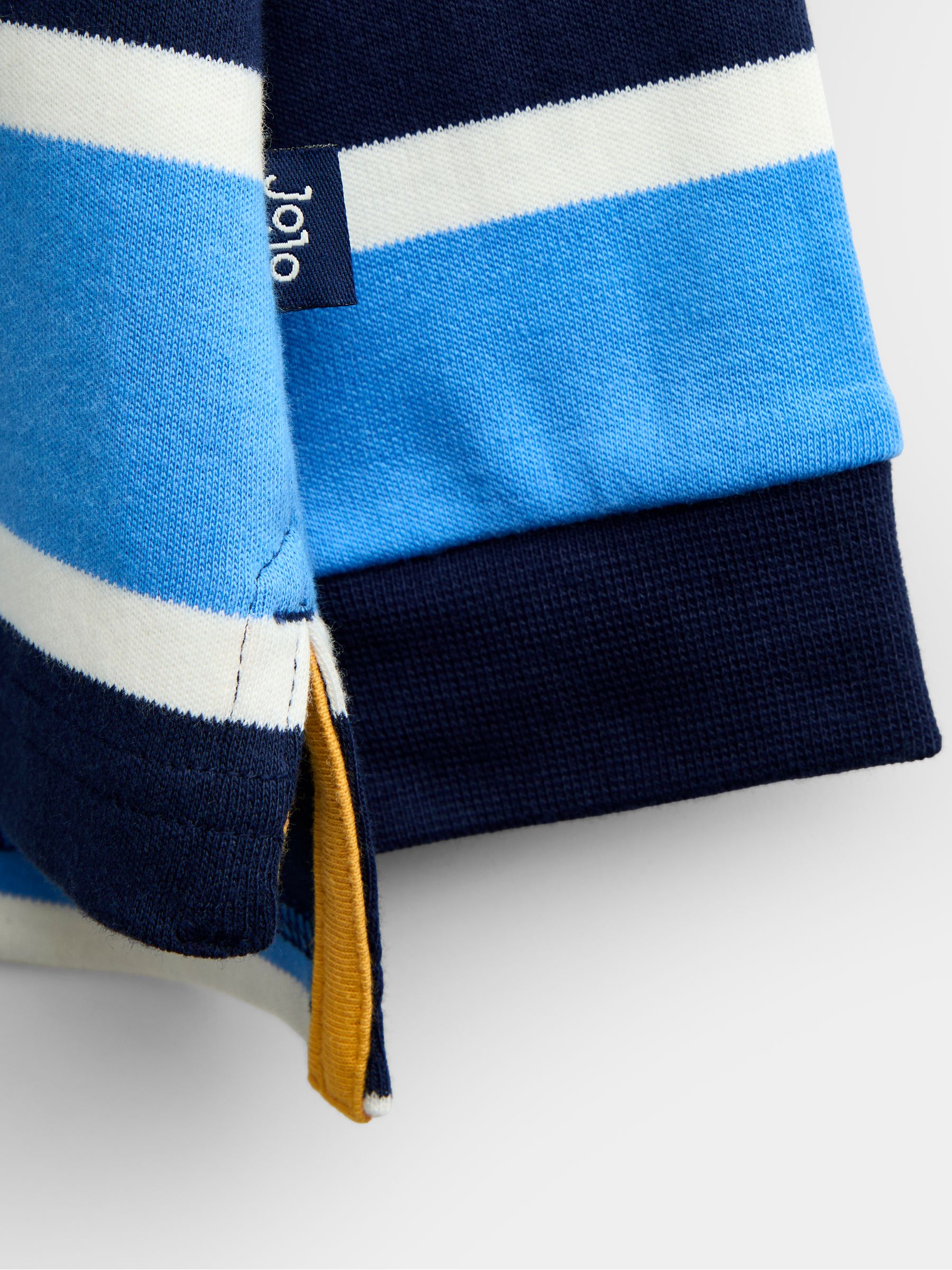 Blue Classic Stripe Rugby Top - Image 4 of 4