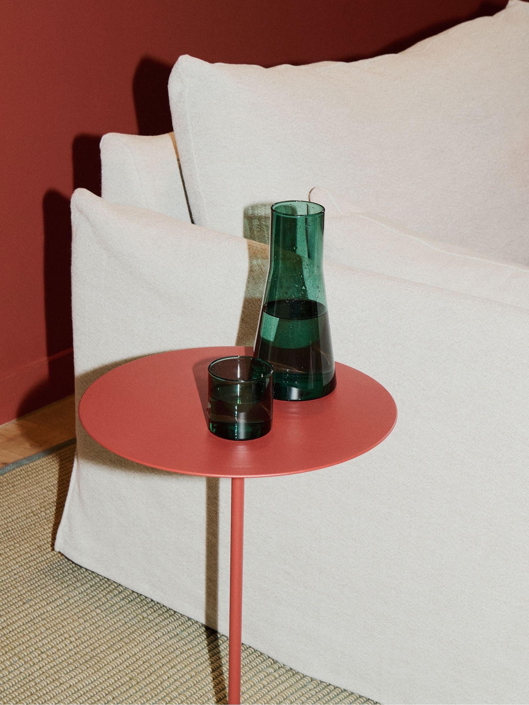 The Conran Shop Petrol Blue Carafe & Glass - Image 2 of 5
