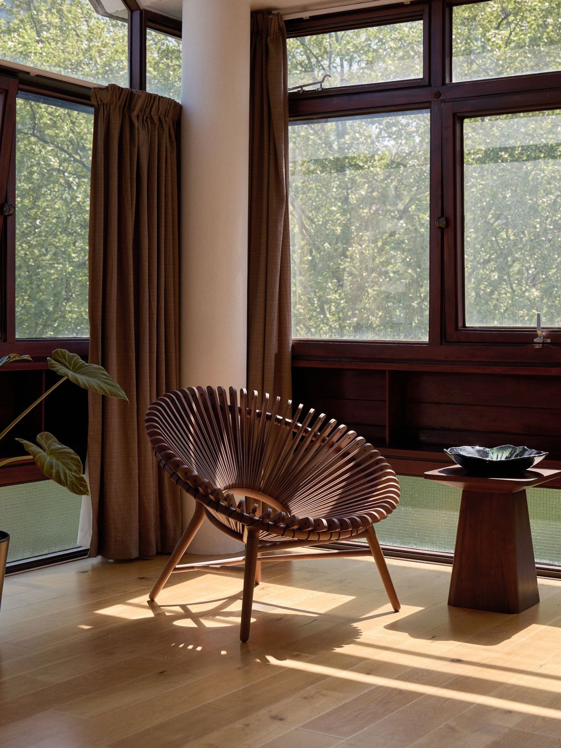 The Conran Shop Walnut Iris Lounge Chair - Image 2 of 12