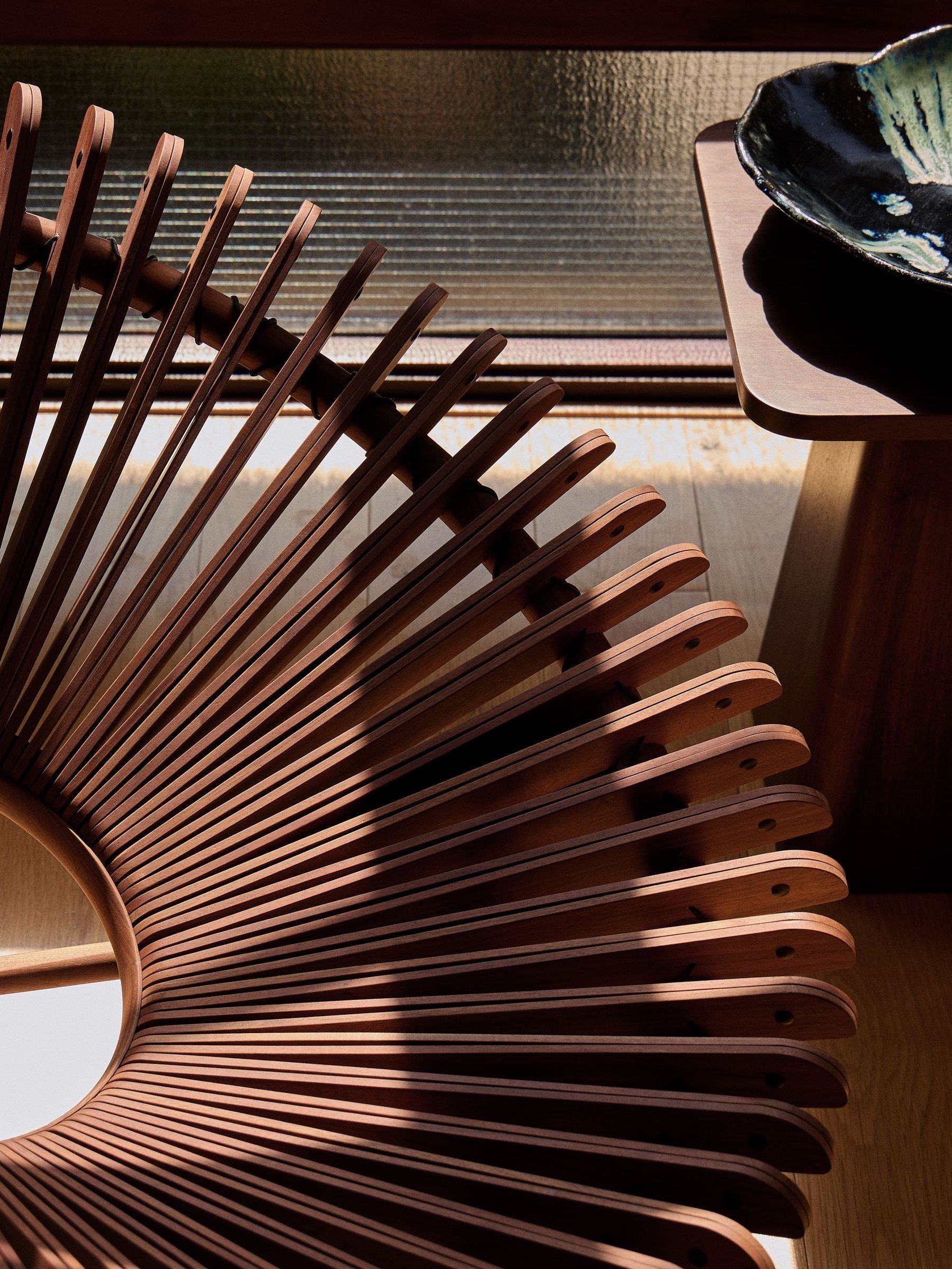 The Conran Shop Walnut Iris Lounge Chair - Image 7 of 12