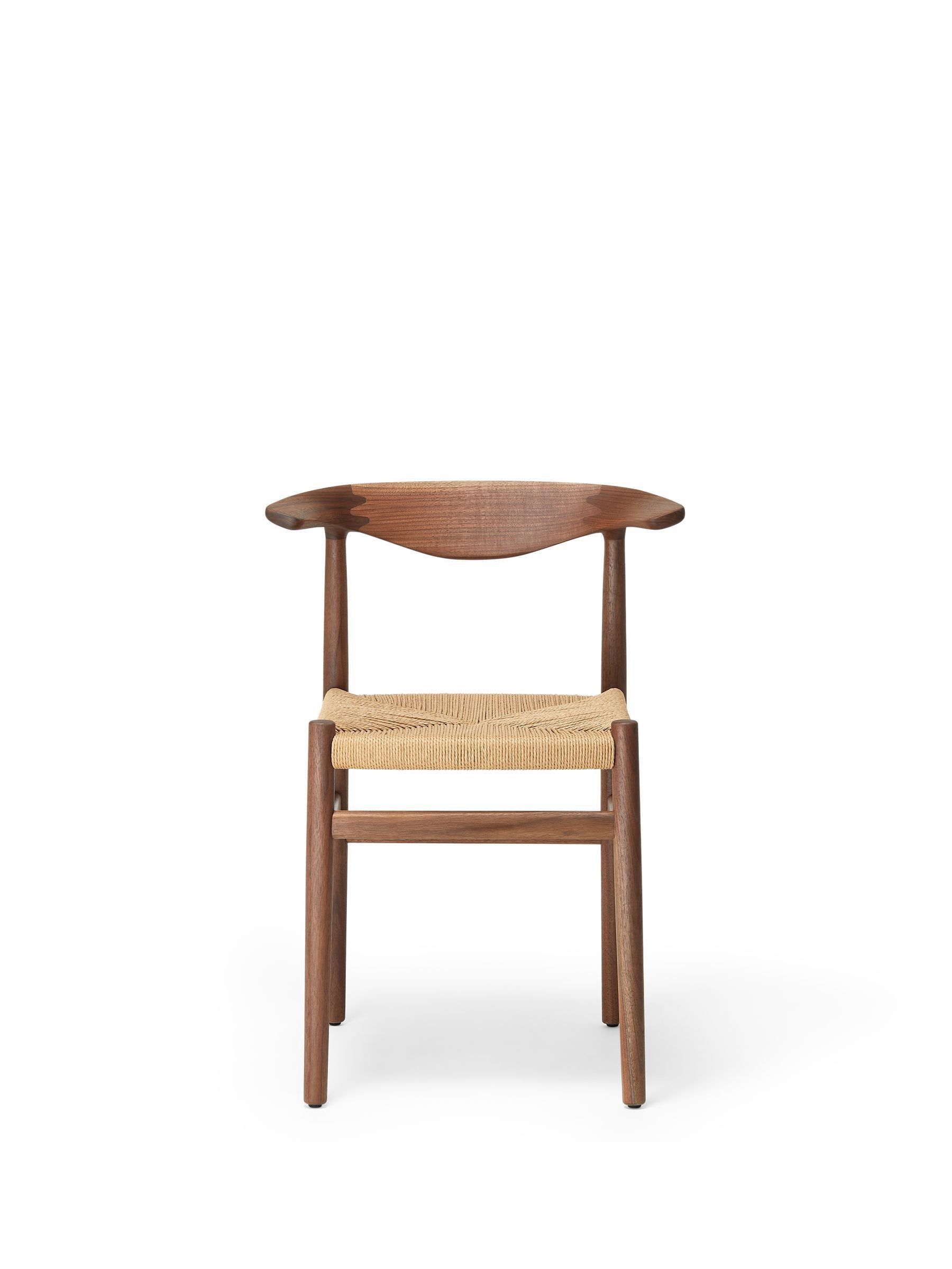 The Conran Shop Walnut Papercord Delta Dining Chair - Image 1 of 3