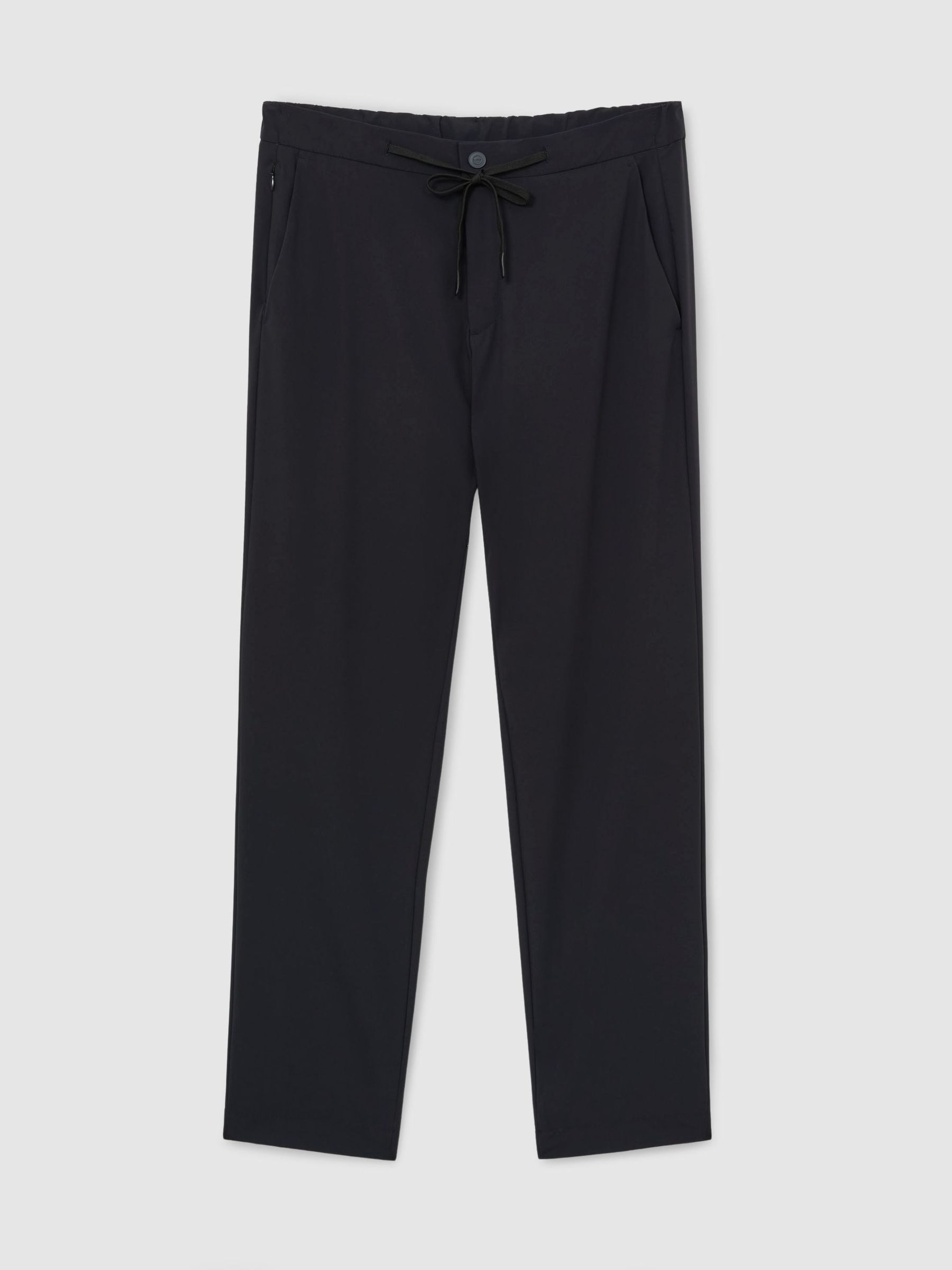 R-Flex Technical Stretch Drawstring Trousers Tailored-Fit in Navy - Image 2 of 8