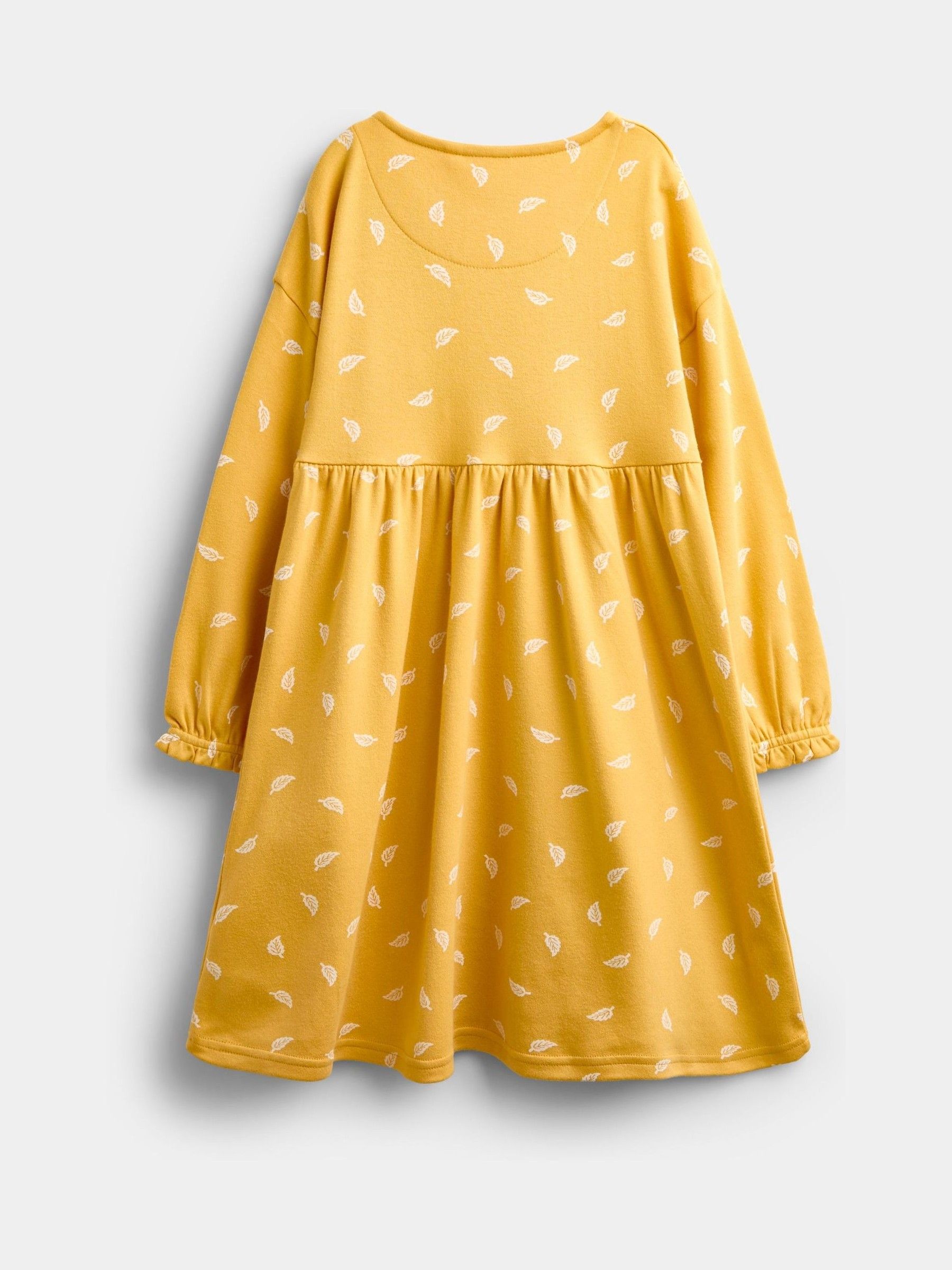 Ochre Yellow The Gruffalo Button Front Jersey Dress - Image 2 of 4 Ochre Yellow The Gruffalo Button Front Jersey Dress - Image 2 of 4