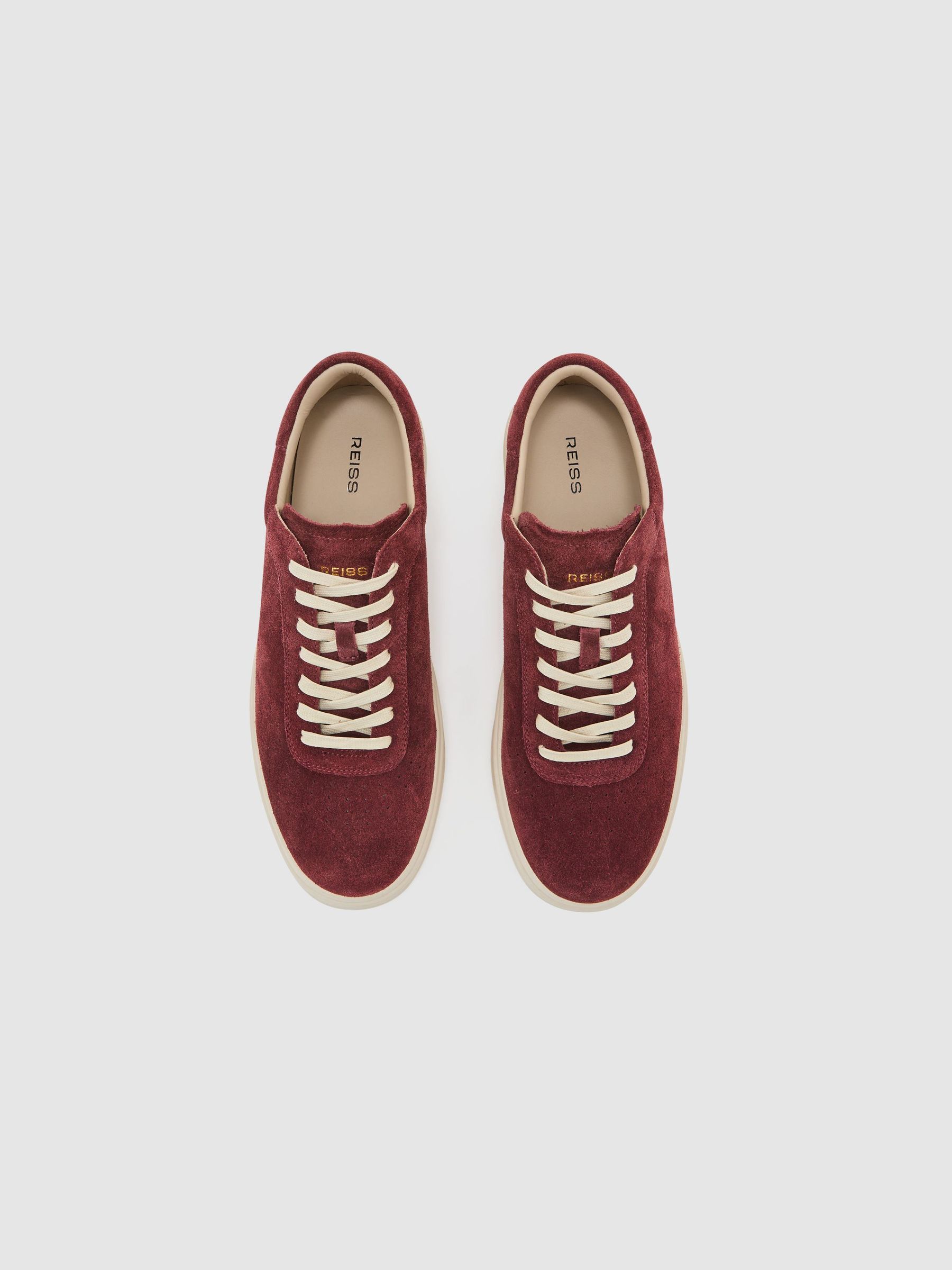 Trainers in Maroon Red - Image 3 de 6