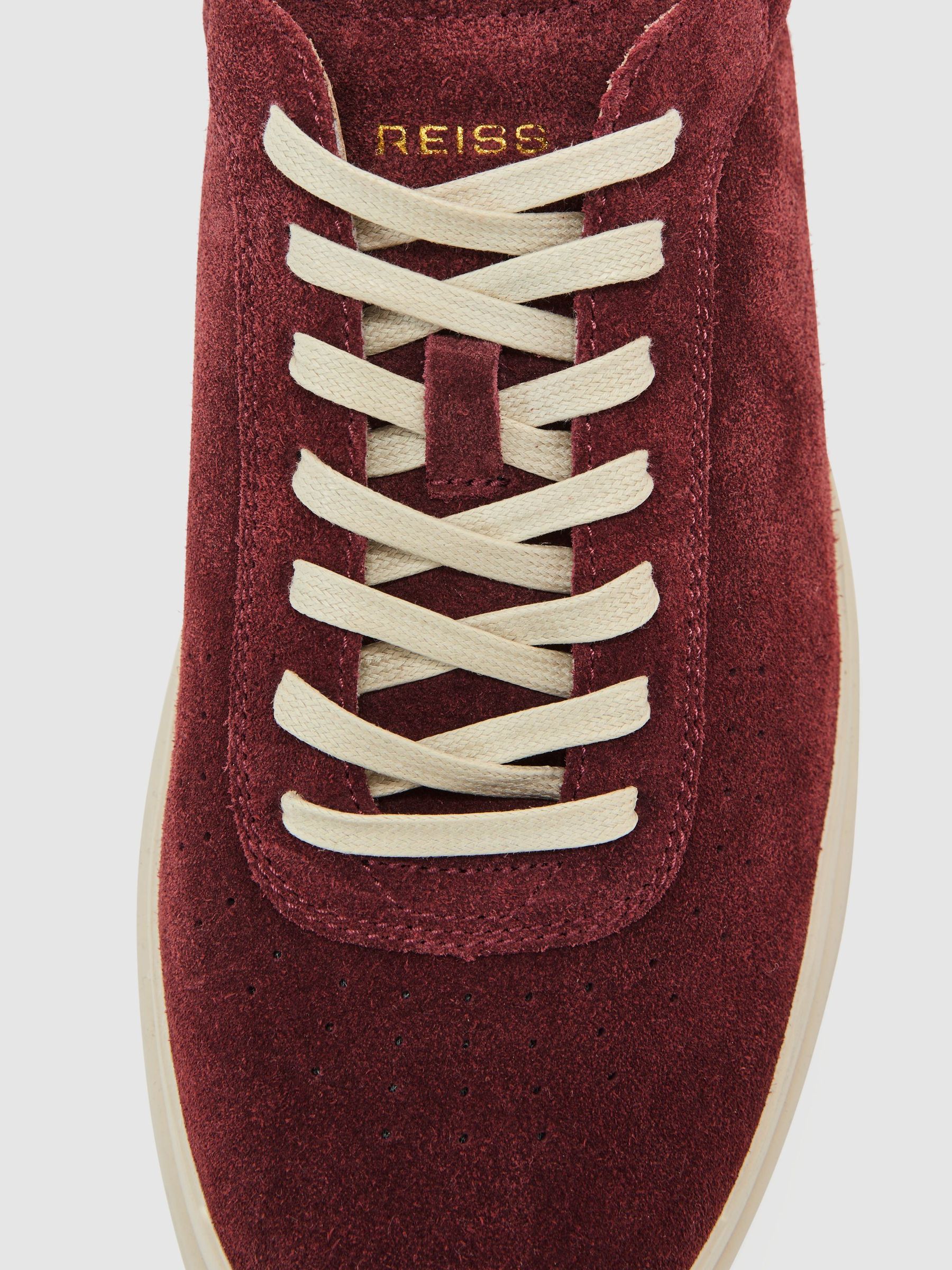 Trainers in Maroon Red - Image 4 de 6