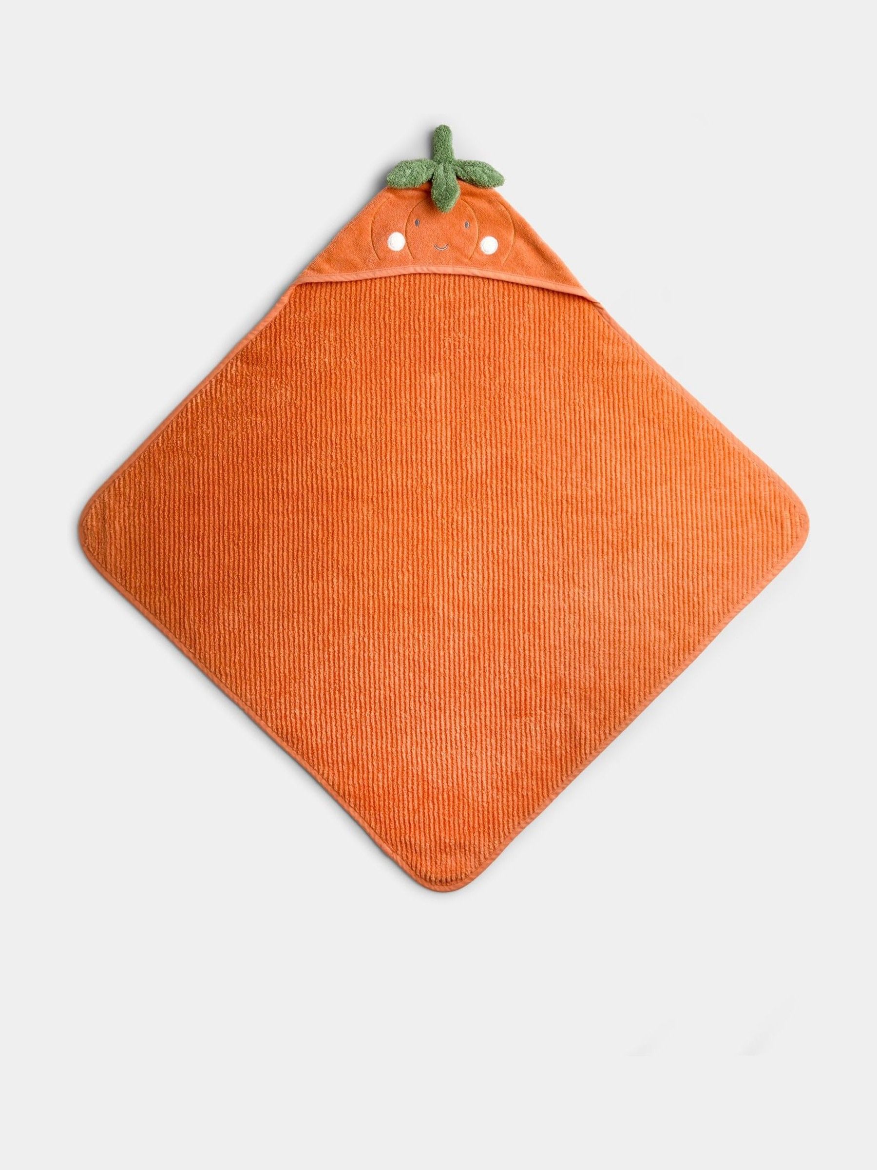 Orange Pumpkin Hooded Towel - Image 2 of 4
