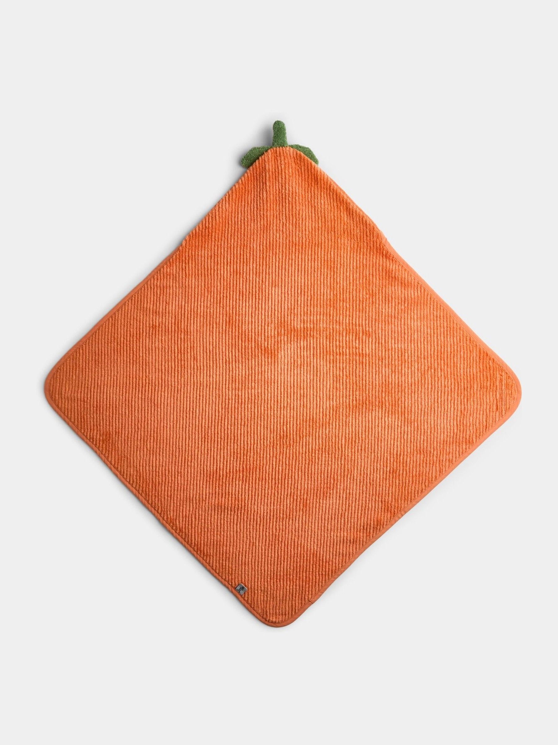 Orange Pumpkin Hooded Towel - Image 3 of 4