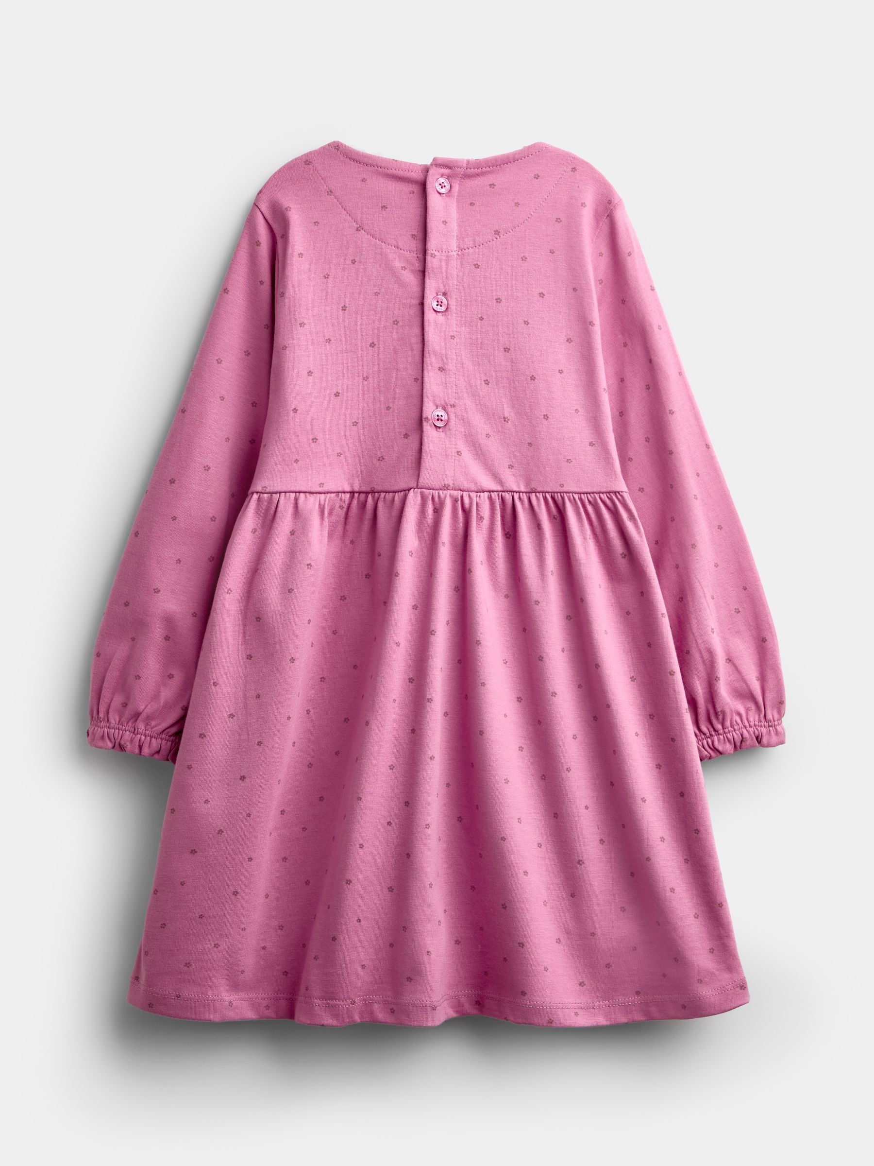 Dusky Pink Fairy Fairy And Frog Jersey Dress - Image 2 of 4 Dusky Pink Fairy Fairy And Frog Jersey Dress - Image 2 of 4