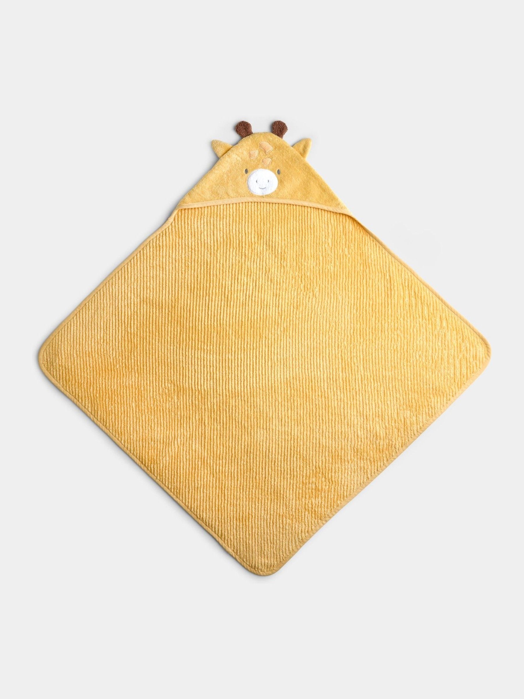 Yellow Giraffe Hooded Towel - Image 2 of 4