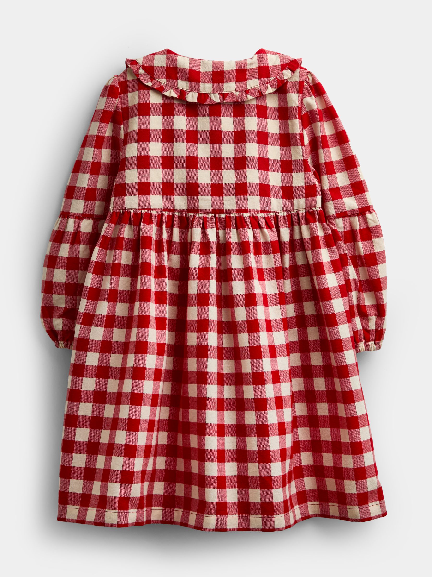 Red Gingham Heart Pocket Dress - Image 3 of 5
