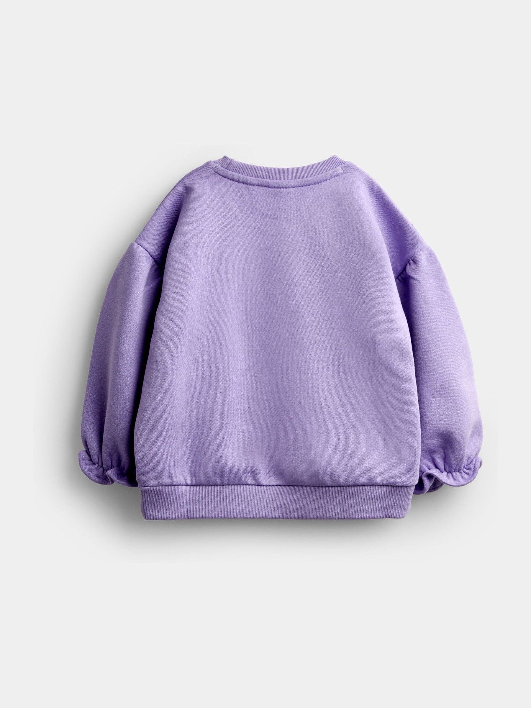 Purple Dino Patchwork Appliqué Sweatshirt - Image 2 of 4