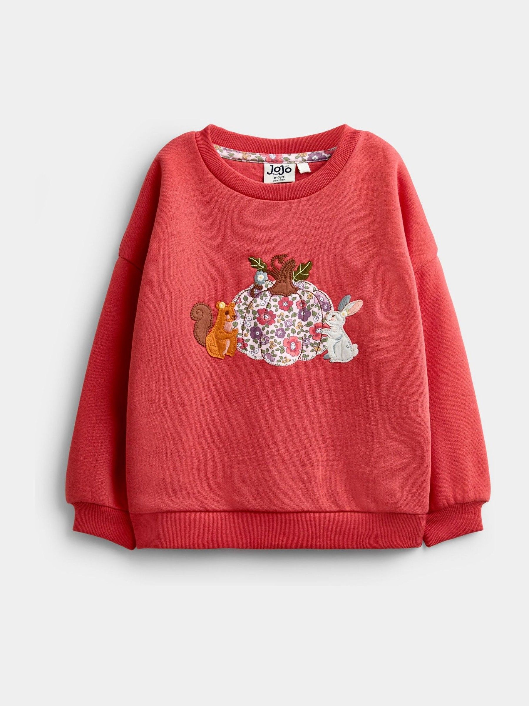 Rust Orange Pumpkin Patch Friends Sweater & Leggings Set - Image 2 of 7