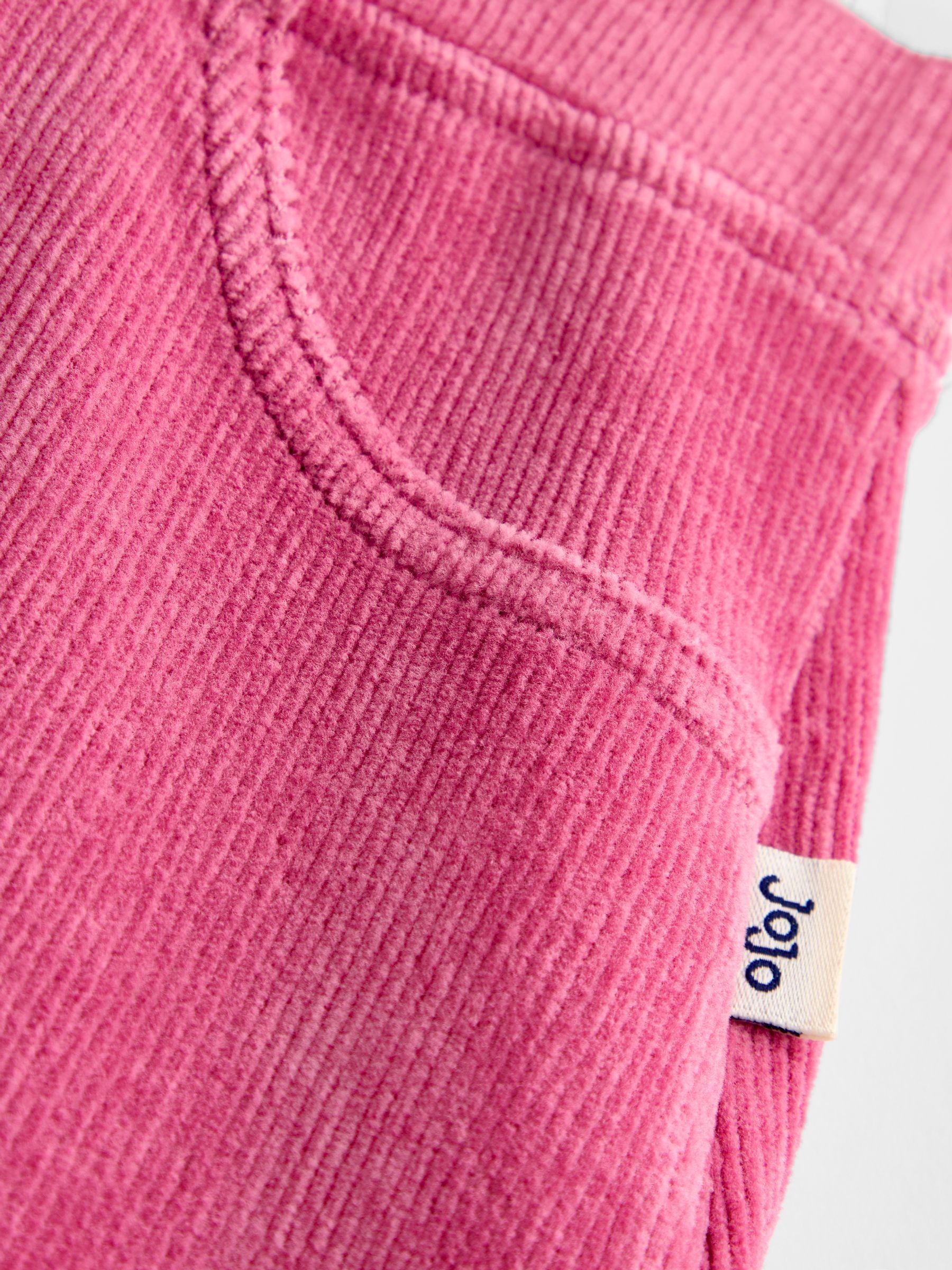 Rose Pink 2-Pack Jersey Cord Leggings - Image 6 of 7