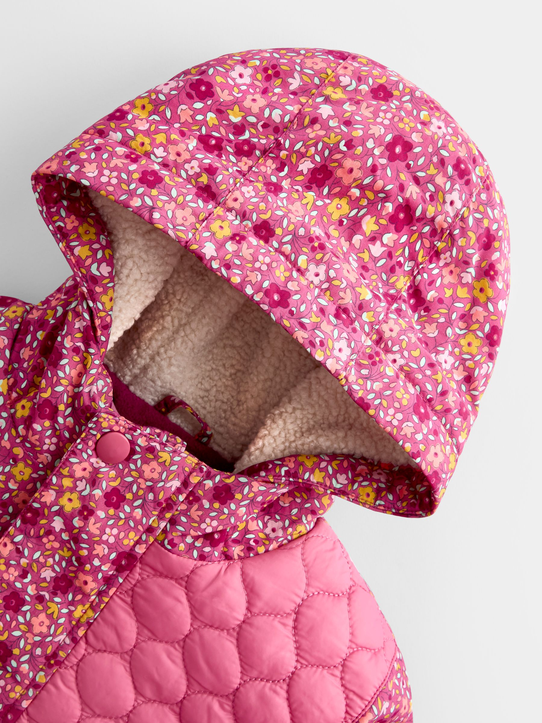 Pink Ditsy 4-In-1 Jacket - Image 8 of 10