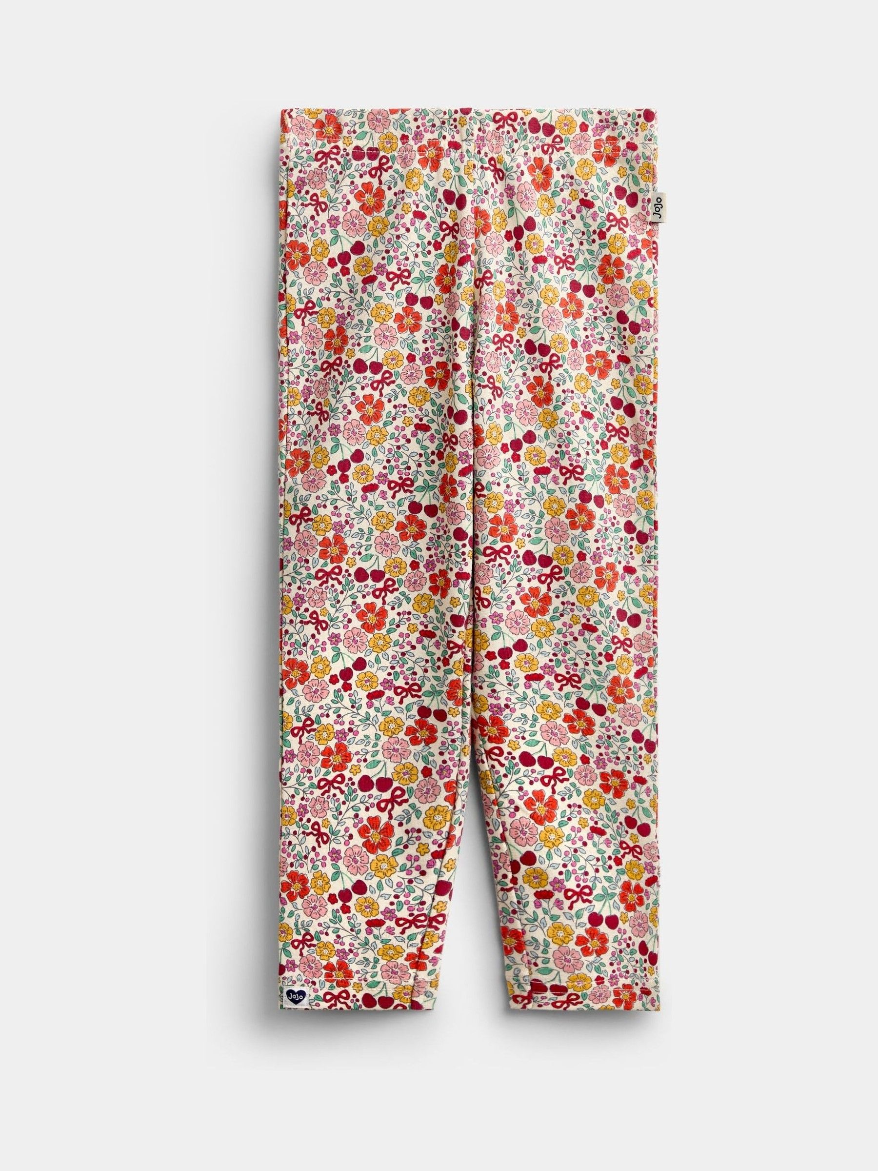 Rust Orange Ditsy Floral 2-Pack Leggings - Image 3 of 7