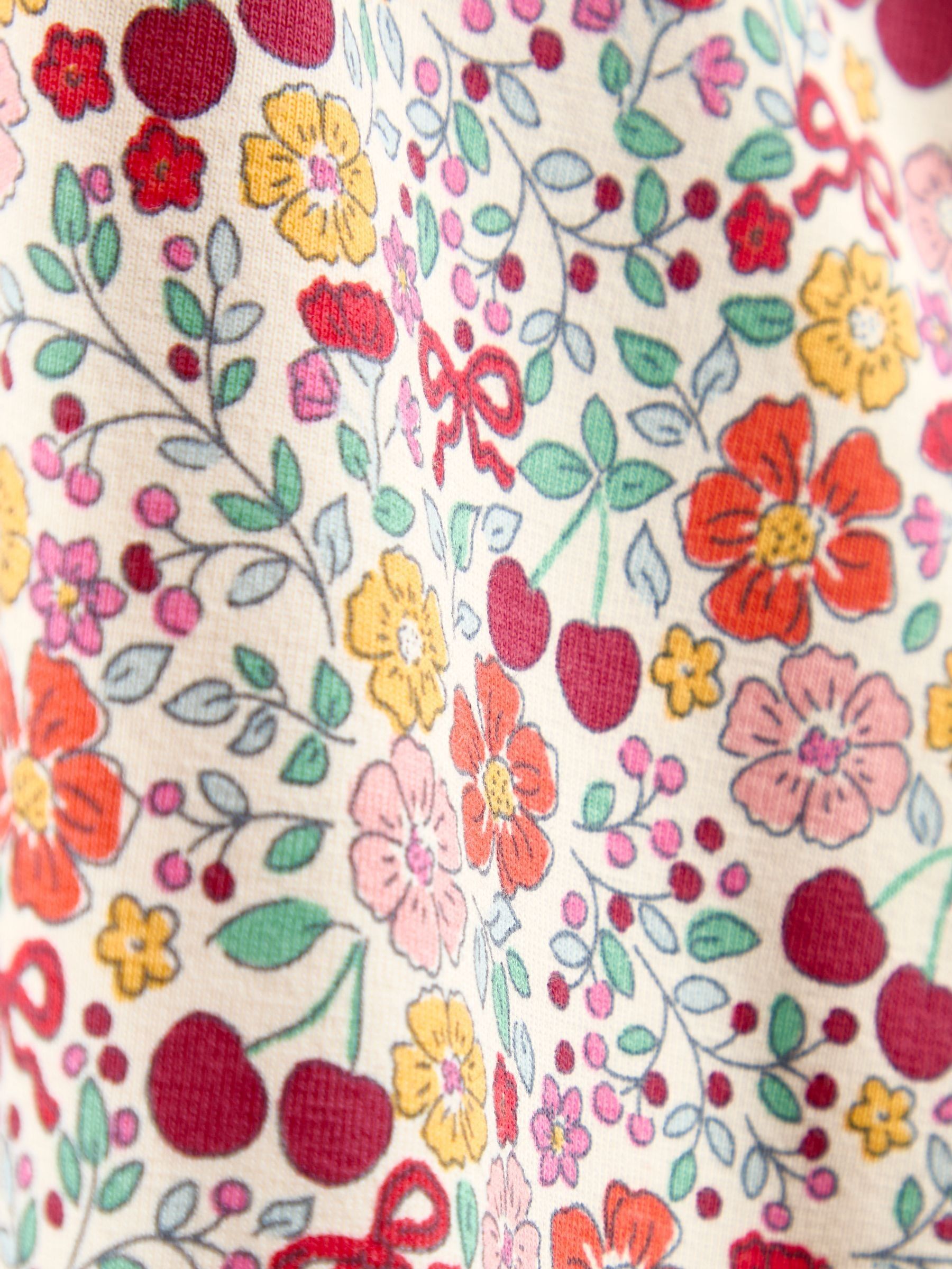 Rust Orange Ditsy Floral 2-Pack Leggings - Image 7 of 7