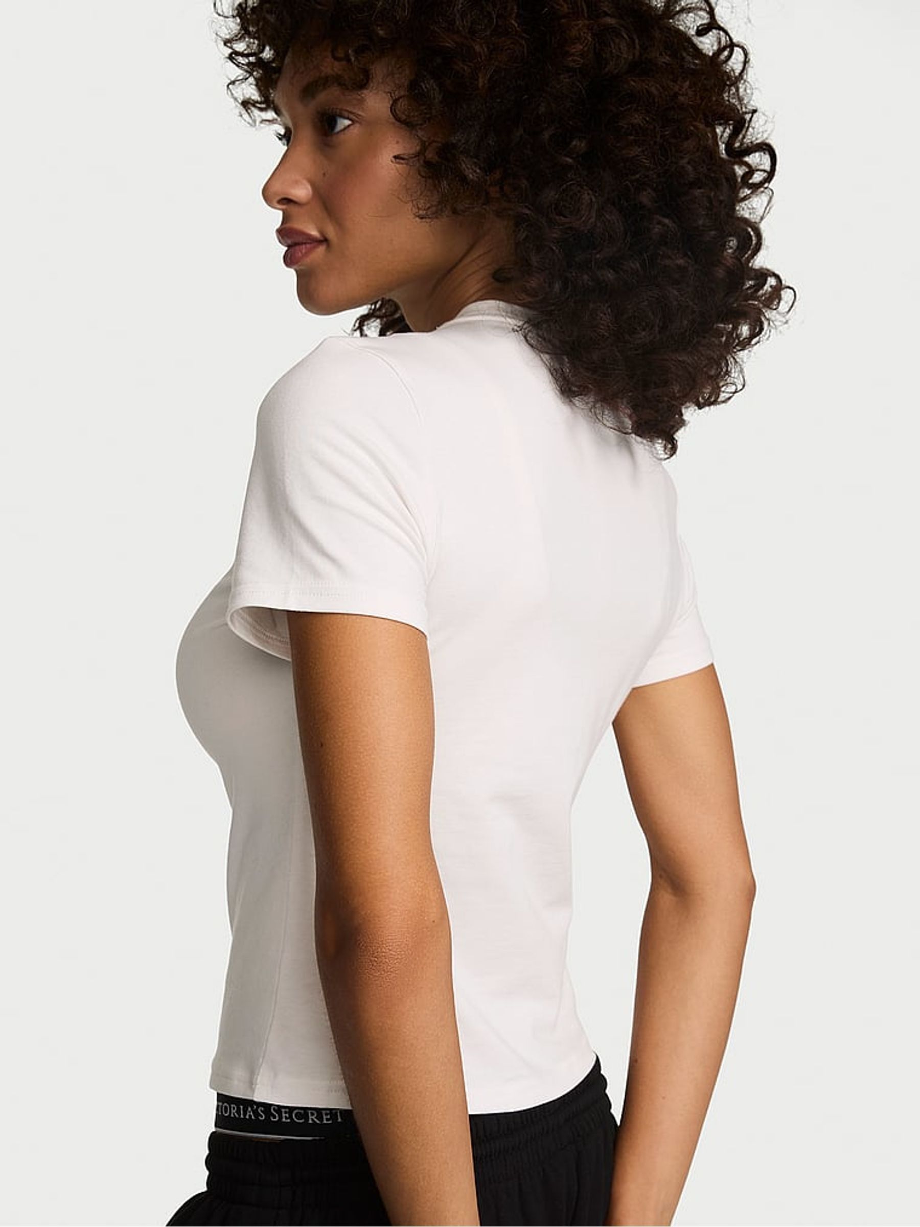 Coconut White Cotton T-Shirt - Image 2 of 2