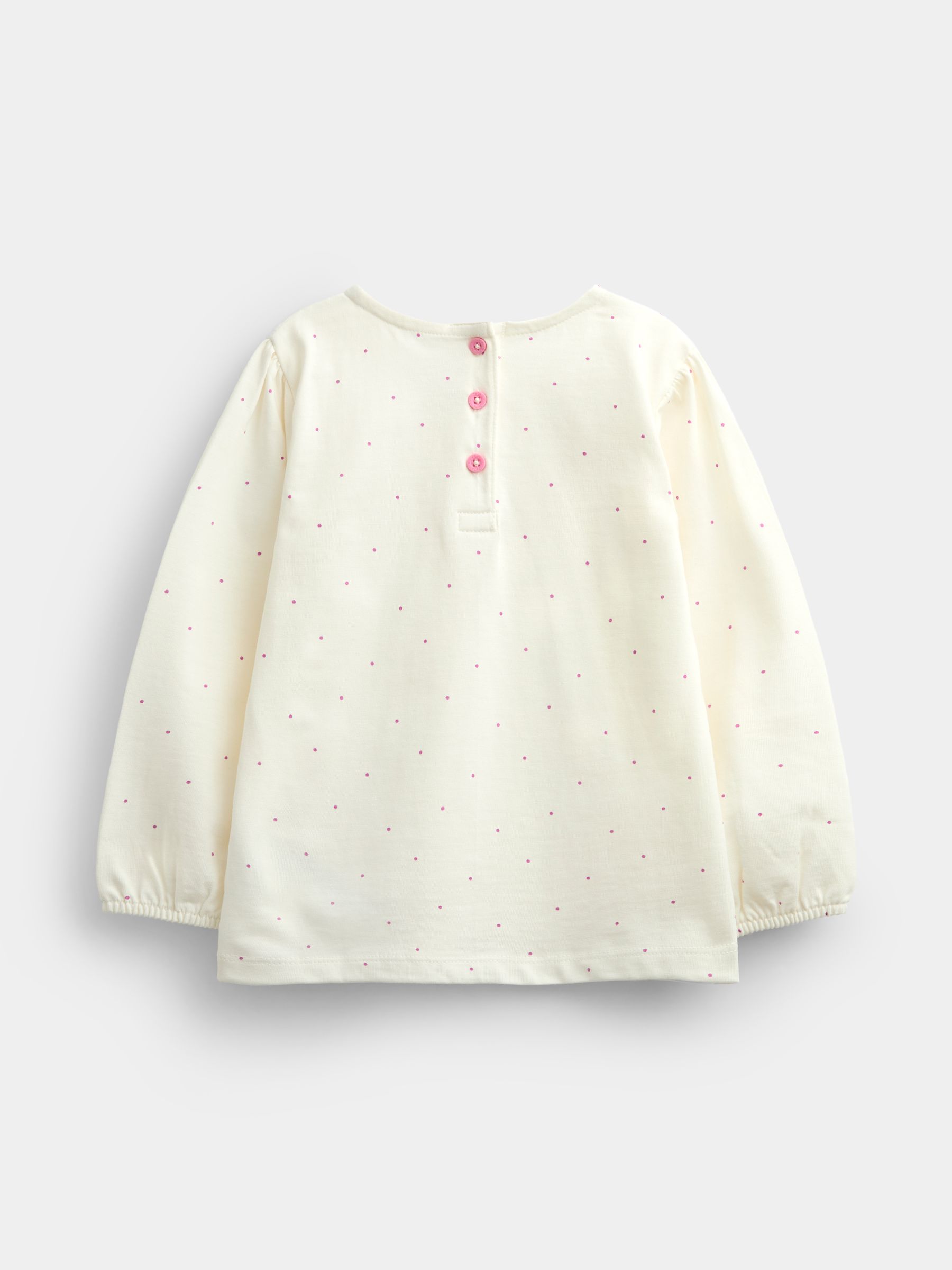 Purple Fairy Embroidered Velour Pinny Set - Image 5 of 7