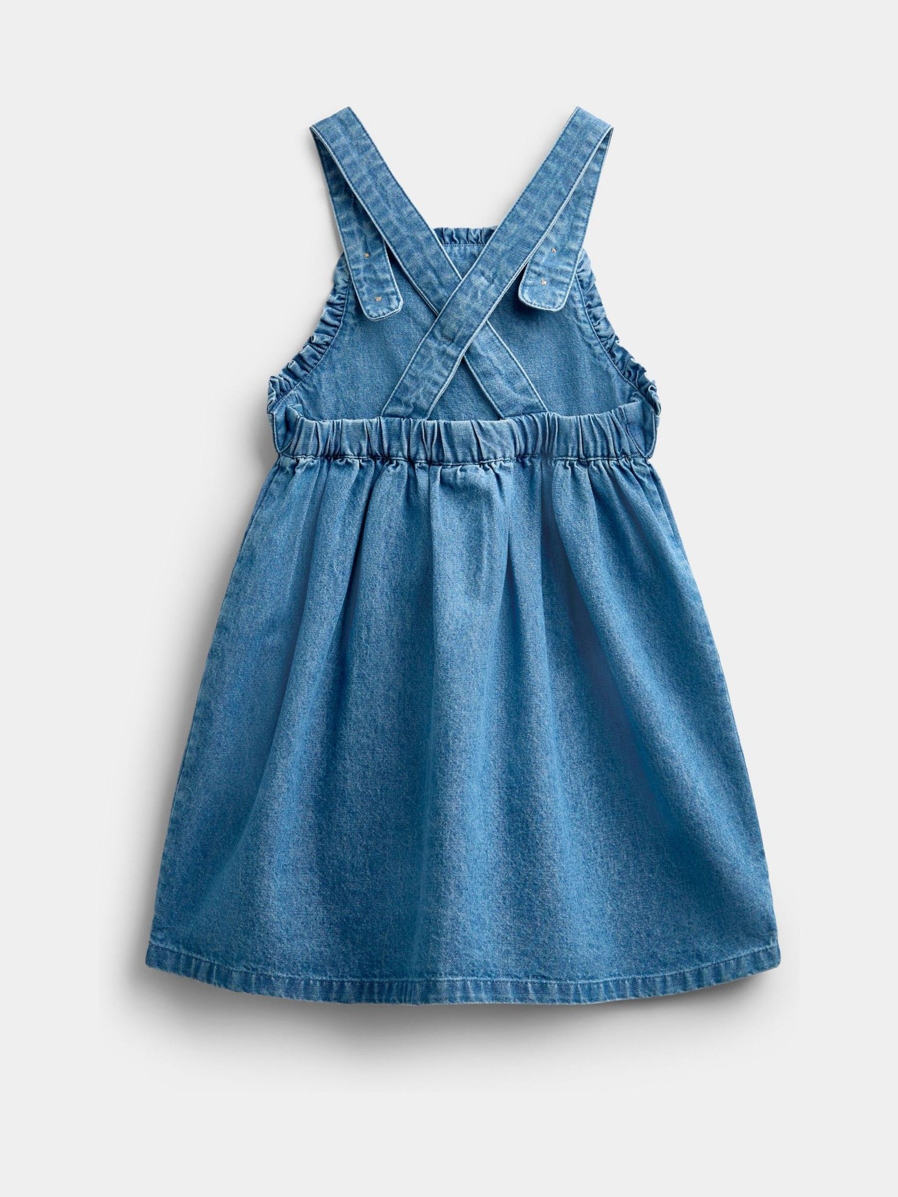 Chambray Blue Shirt & Heart Pocket Dress Set - Image 5 of 8