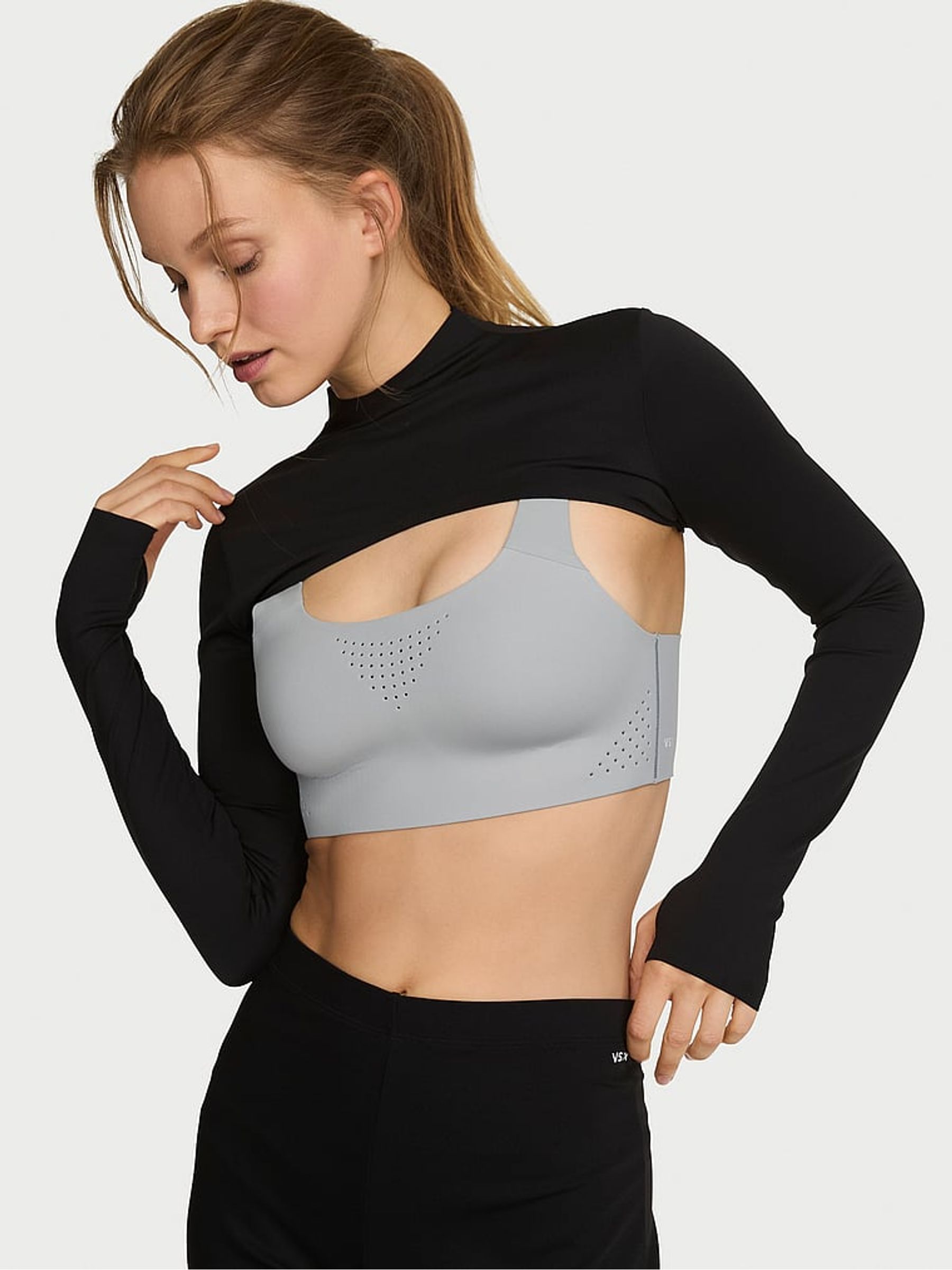 Black Elevate™ Shrug - Image 1 of 2