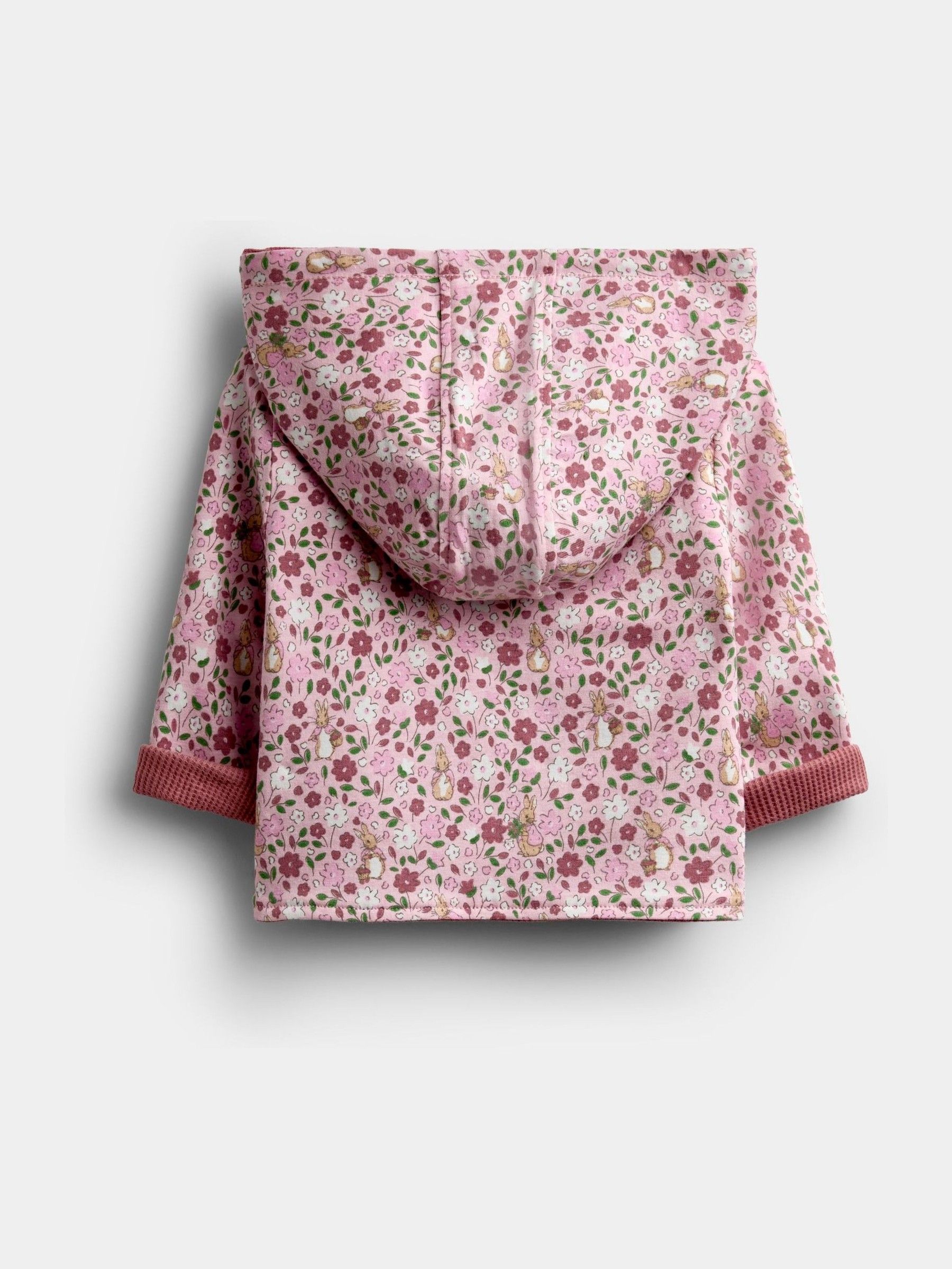 Pink Peter Rabbit Flopsy Reversible Hoodie, Joggers & Bodysuit Set - Image 10 of 14