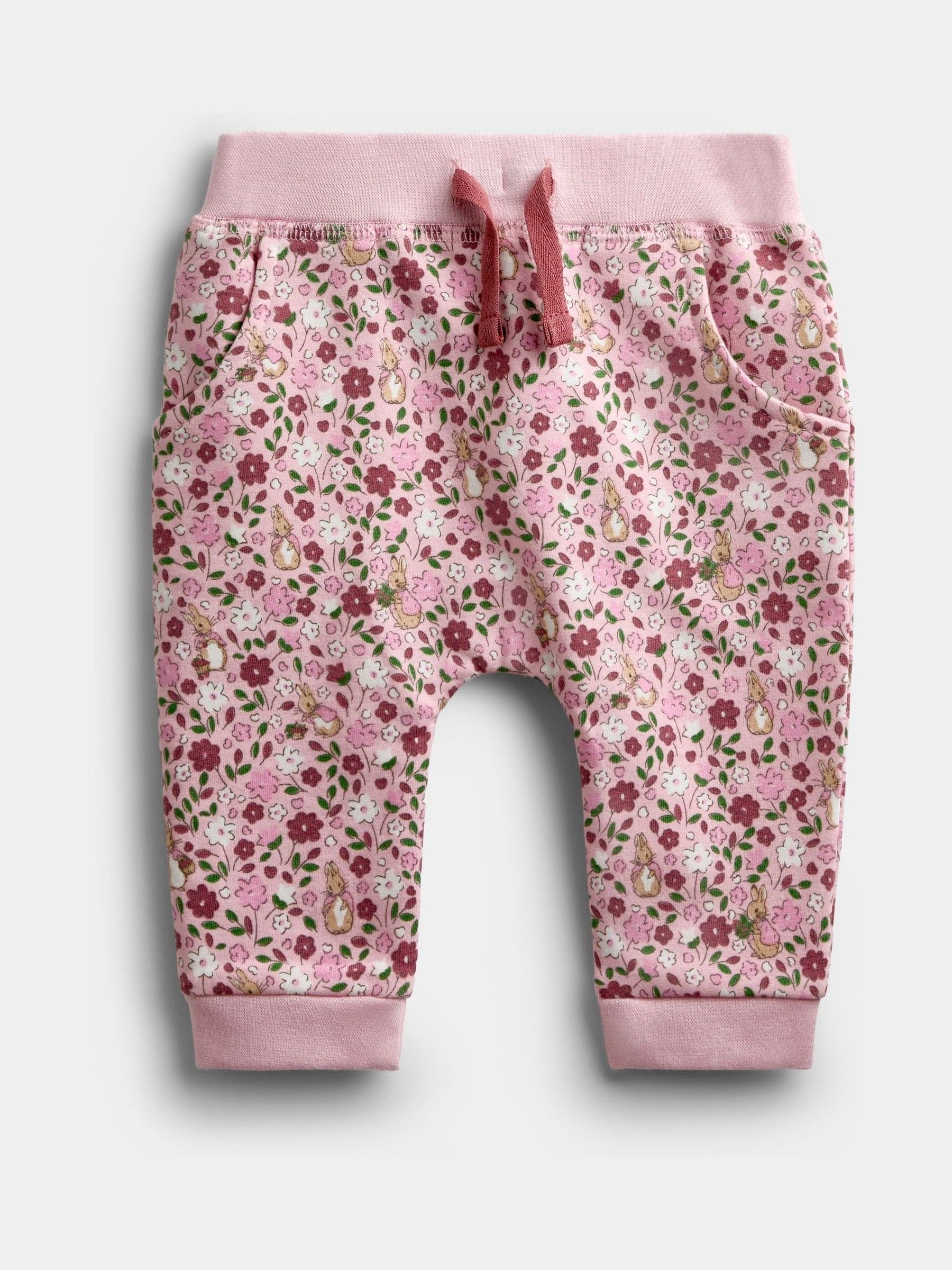 Pink Peter Rabbit Flopsy Reversible Hoodie, Joggers & Bodysuit Set - Image 5 of 14