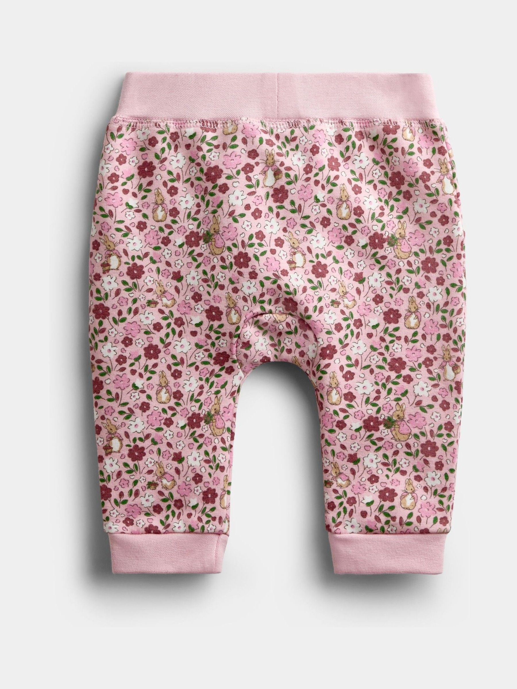 Pink Peter Rabbit Flopsy Reversible Hoodie, Joggers & Bodysuit Set - Image 6 of 14