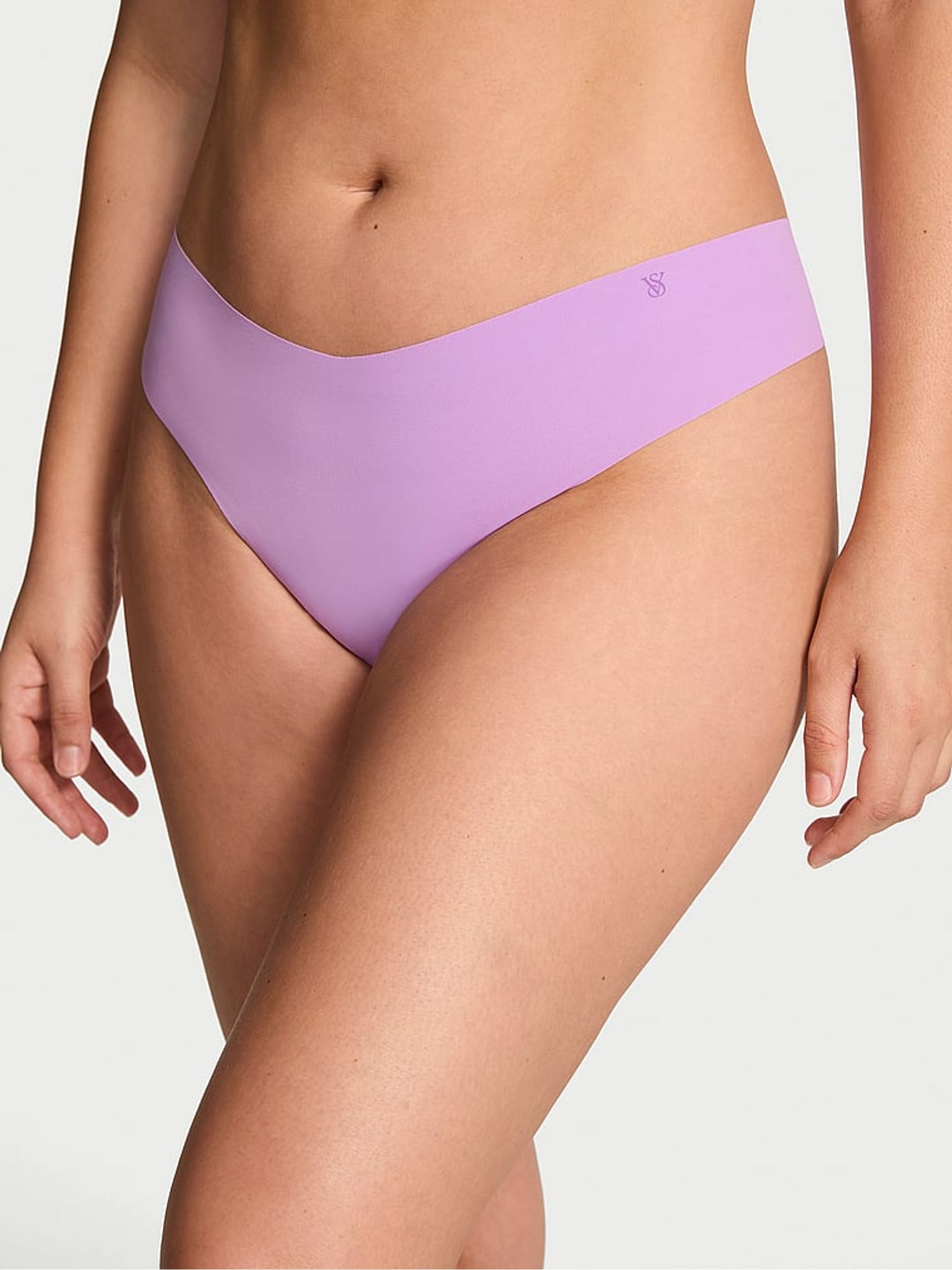 Candy Violet Purple Thong Knickers - Image 1 of 2 Candy Violet Purple Thong Knickers - Image 1 of 2