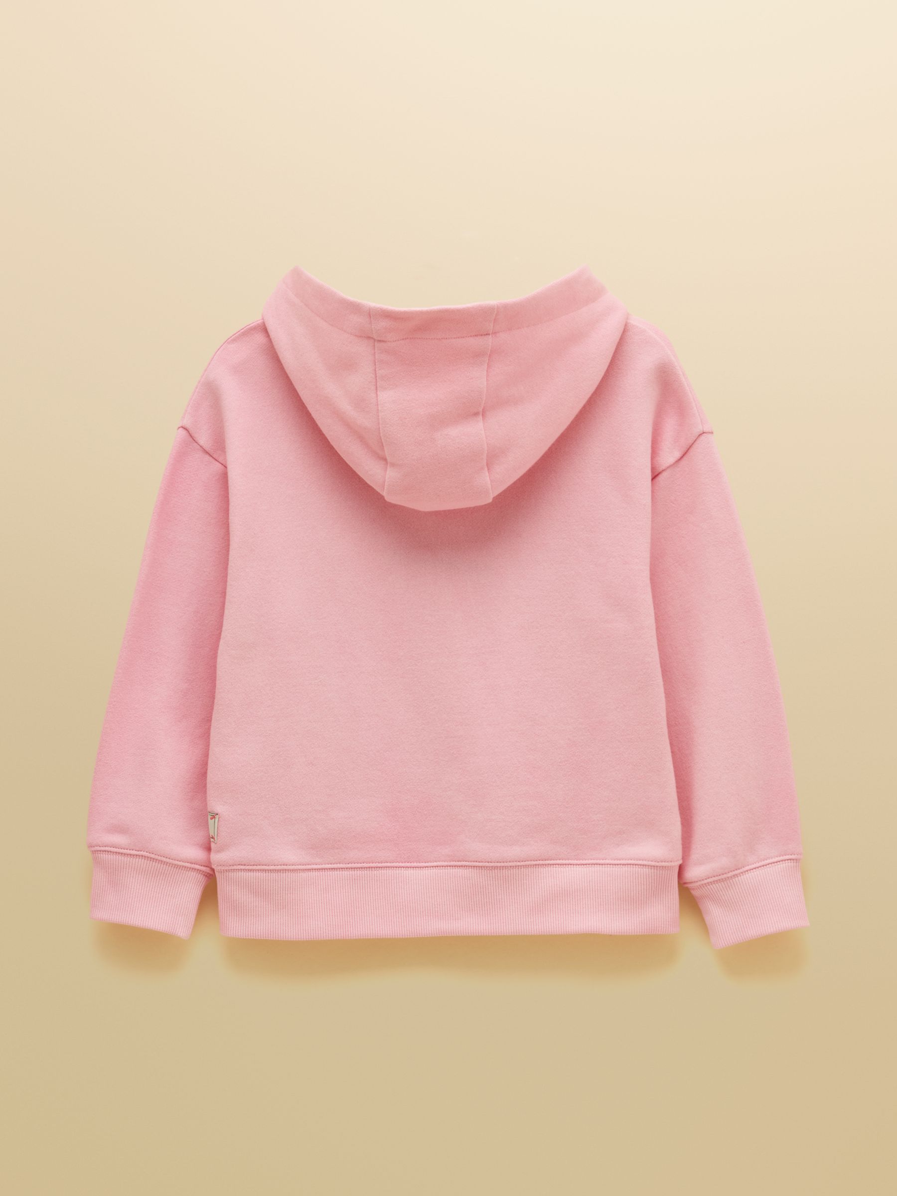Girls' Sundaze Pink Slogan Hoodie - Image 2 of 4