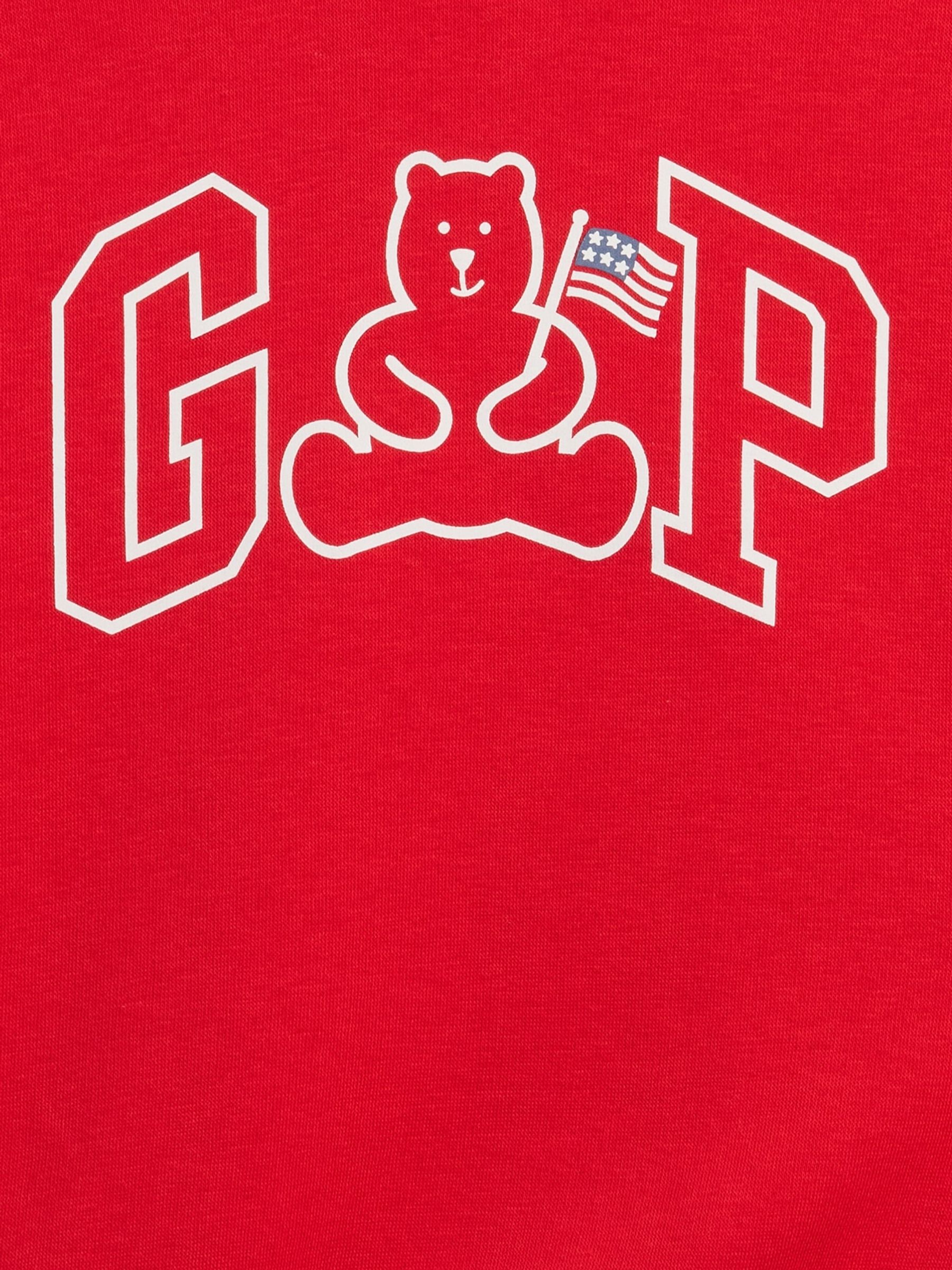 Red Logo Relaxed Crew Neck Sweatshirt (6mths-5yrs) - Image 3 of 3