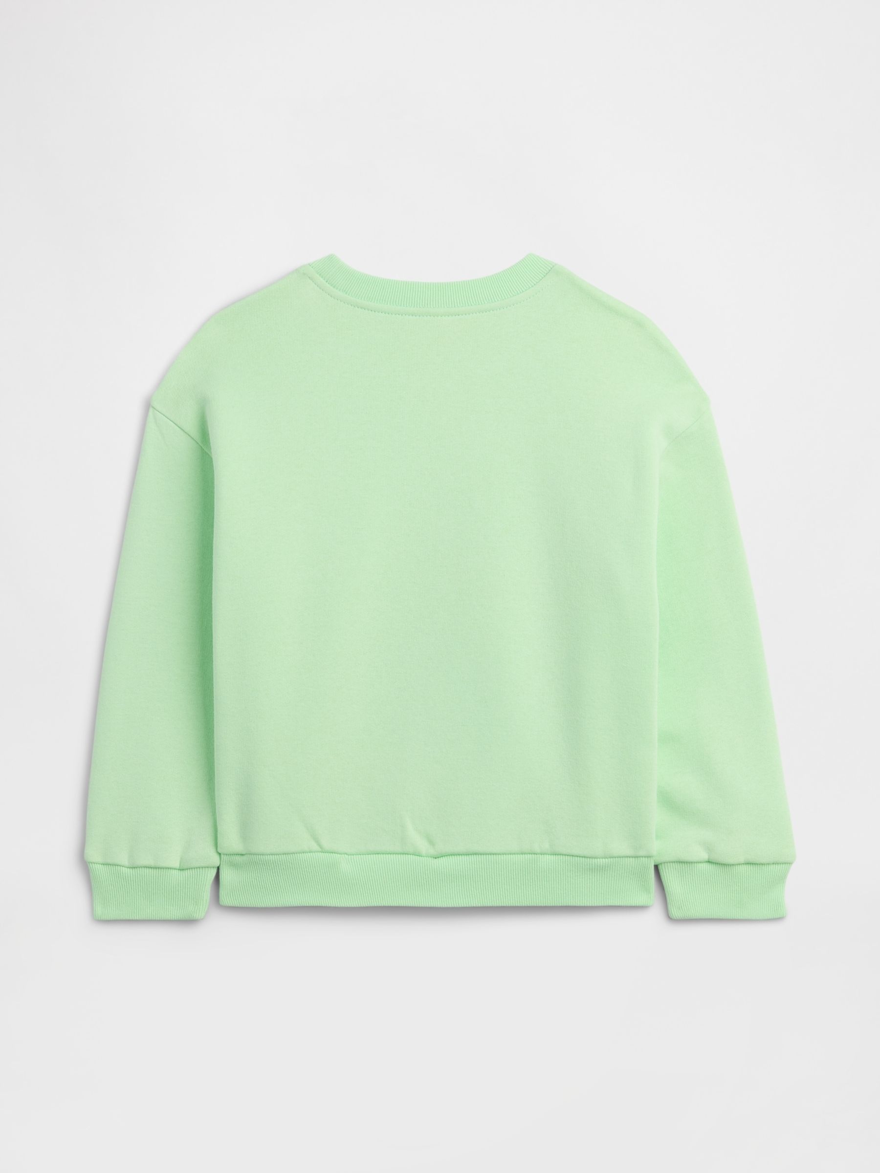 Green Logo Relaxed Crew Neck Sweatshirt (6mths-5yrs) - Image 2 of 3
