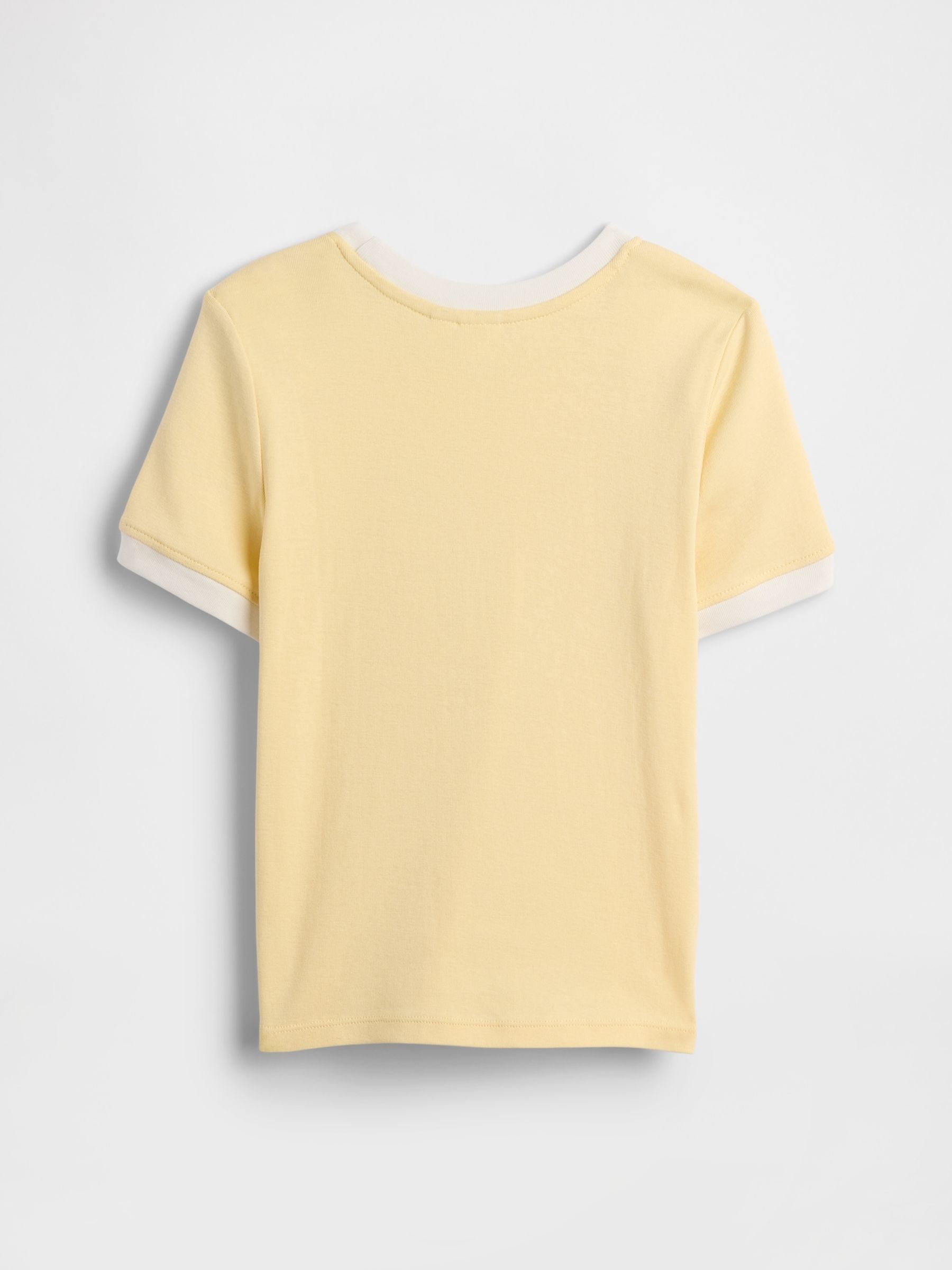 Yellow Hello Kitty Oversized Graphic Short Sleeve T-Shirt - Image 2 of 3