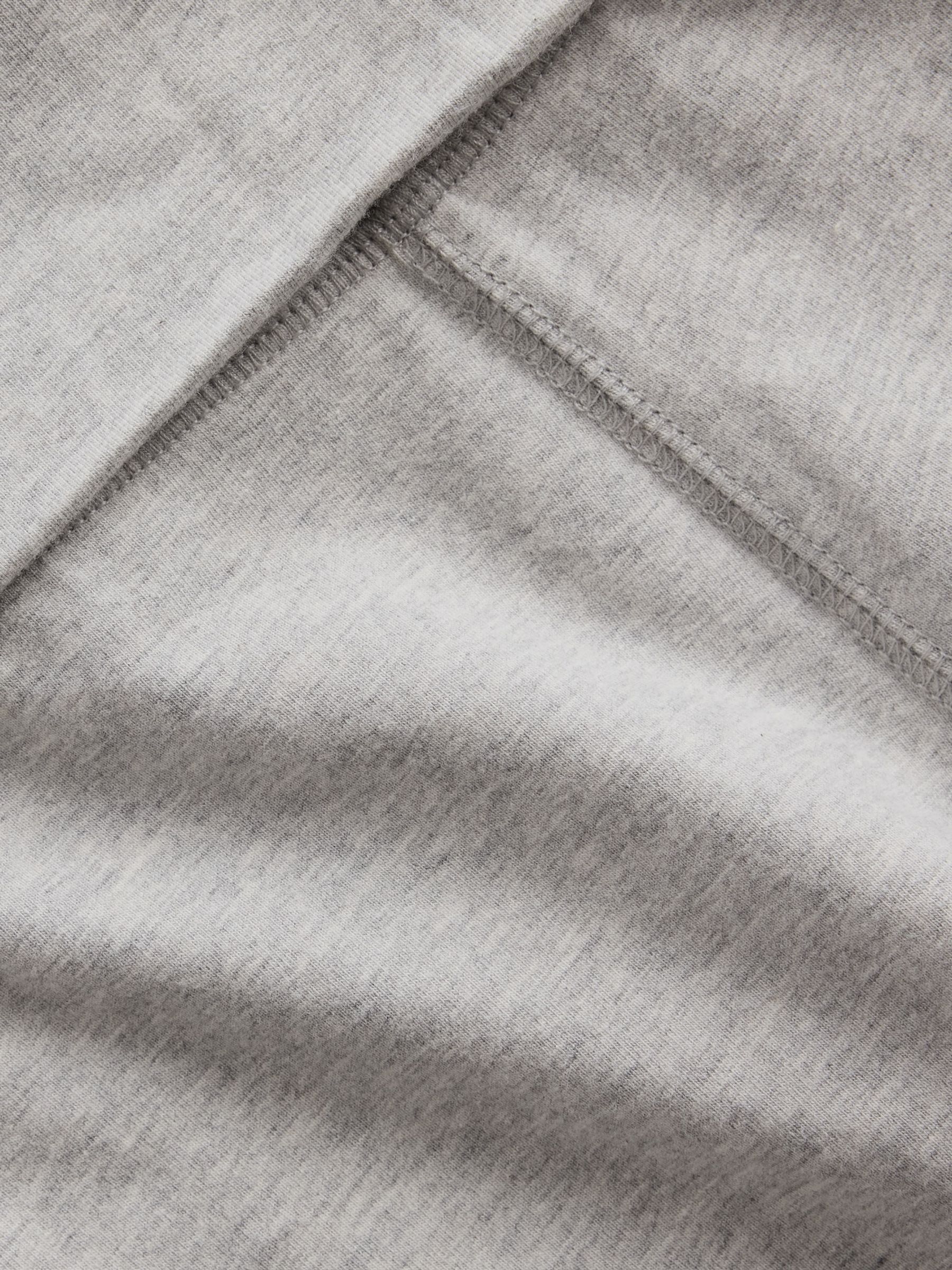 Grey Foldover Bike Shorts - Image 5 of 5