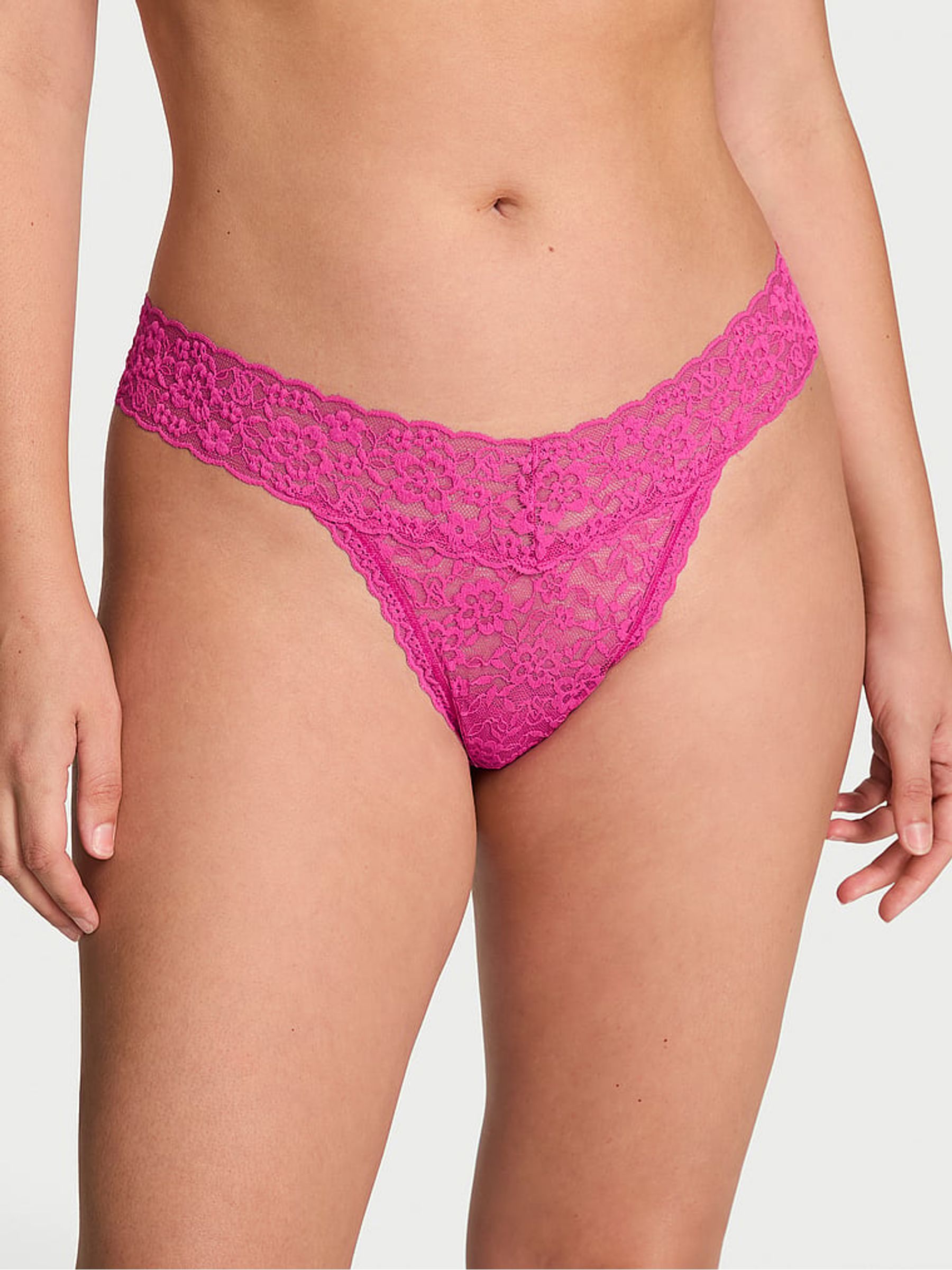 Pink Fire Thong Knickers - Image 1 of 2