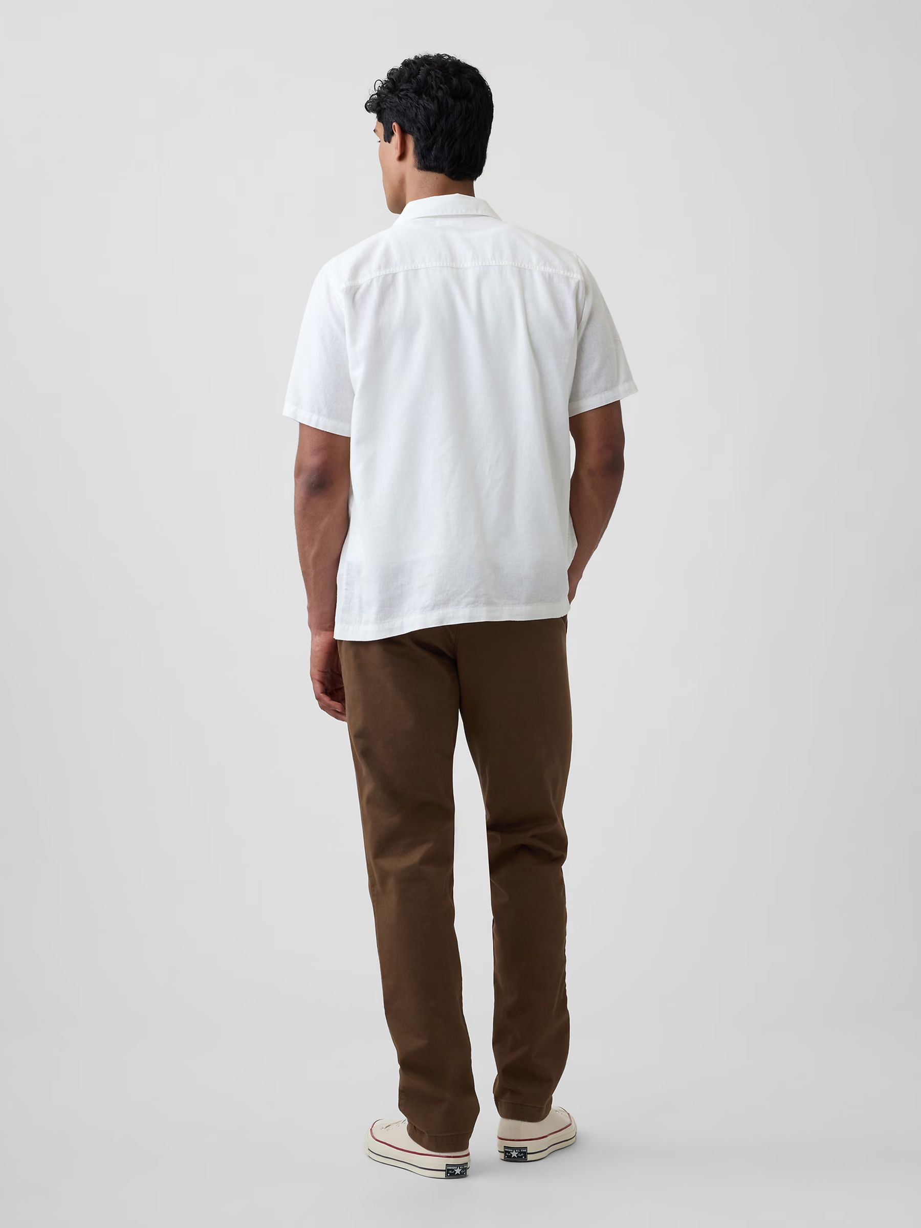 Chocolate Brown Essential Slim Chinos - Image 2 of 6 Chocolate Brown Essential Slim Chinos - Image 2 of 6