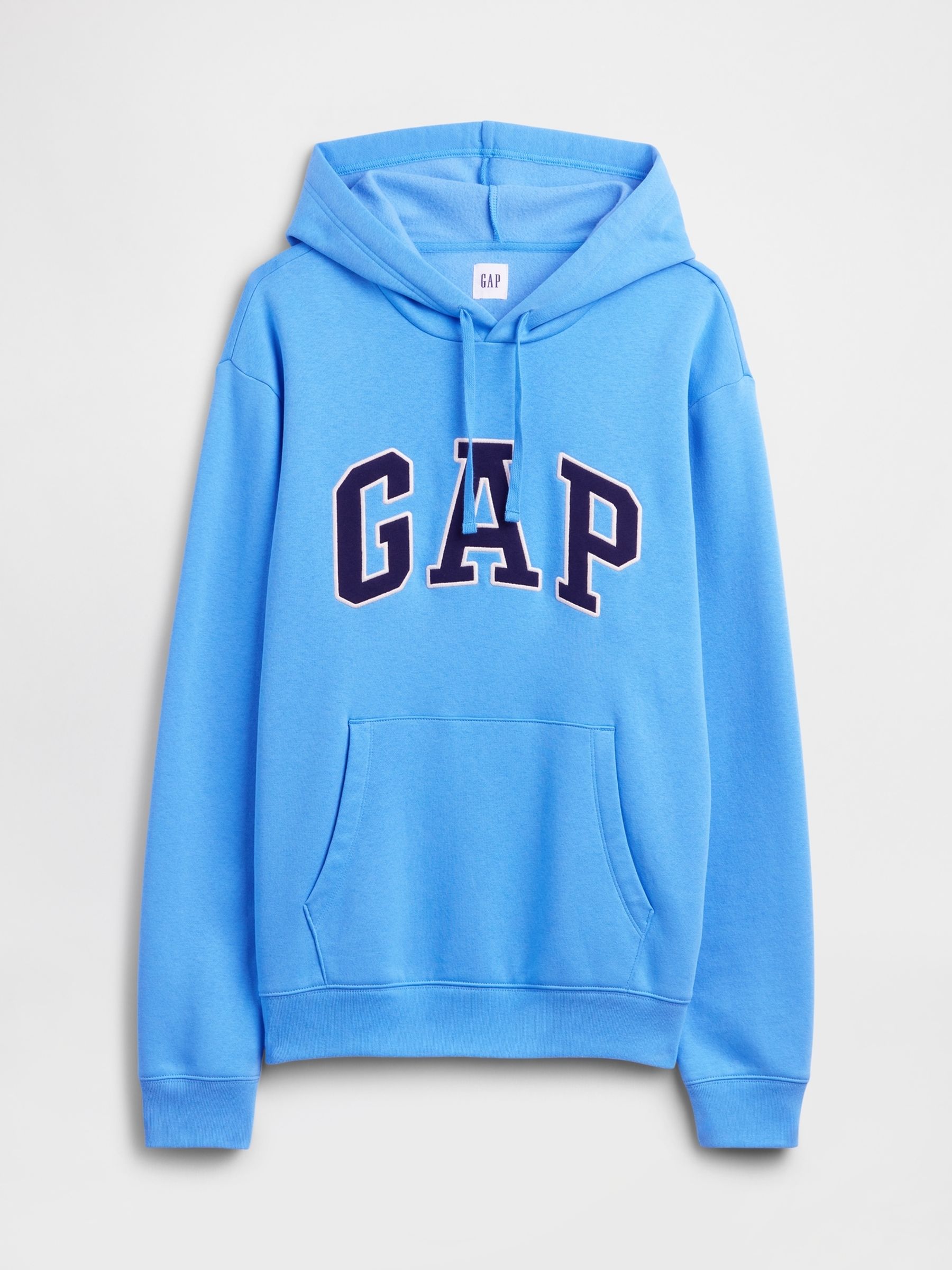 Sky Blue Relaxed Logo Hoodie - Image 6 of 6 Sky Blue Relaxed Logo Hoodie - Image 6 of 6