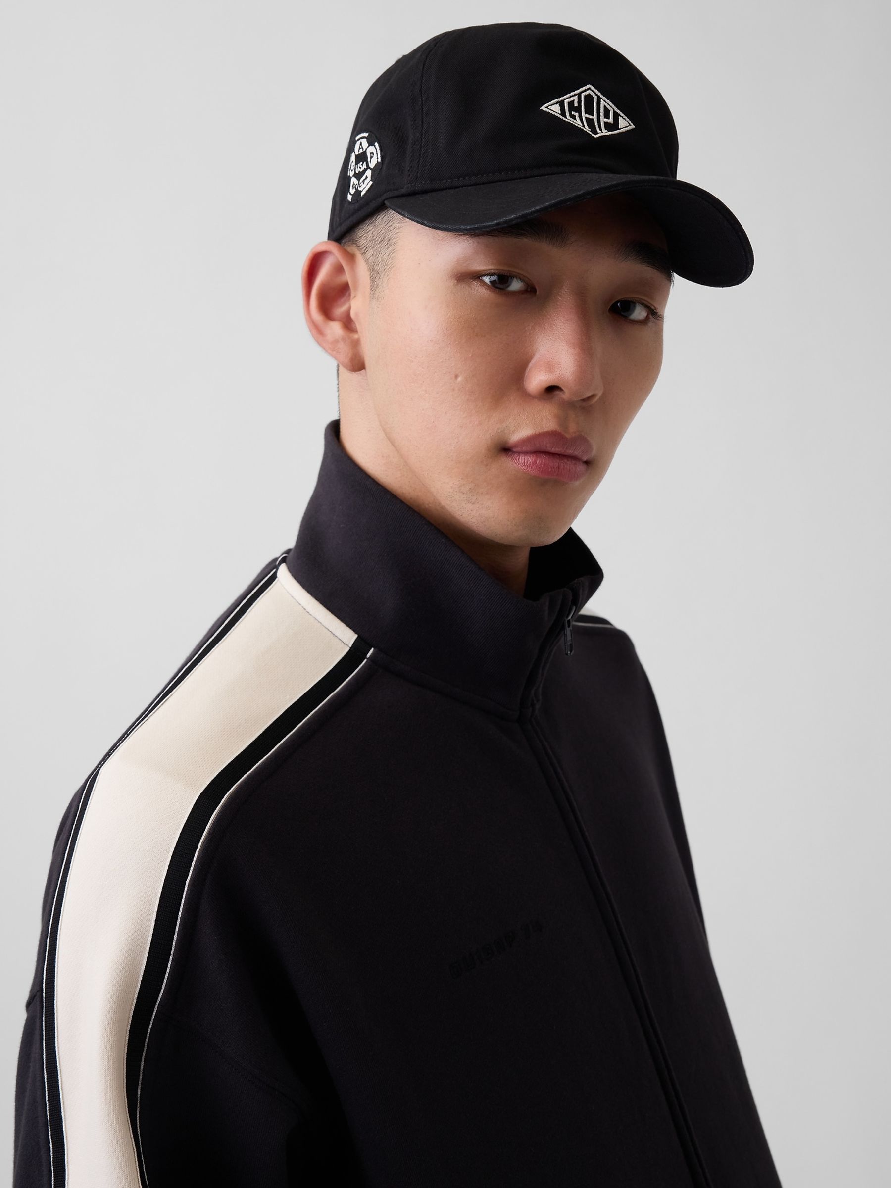 OuiGap Black Baseball Cap - Image 1 of 3