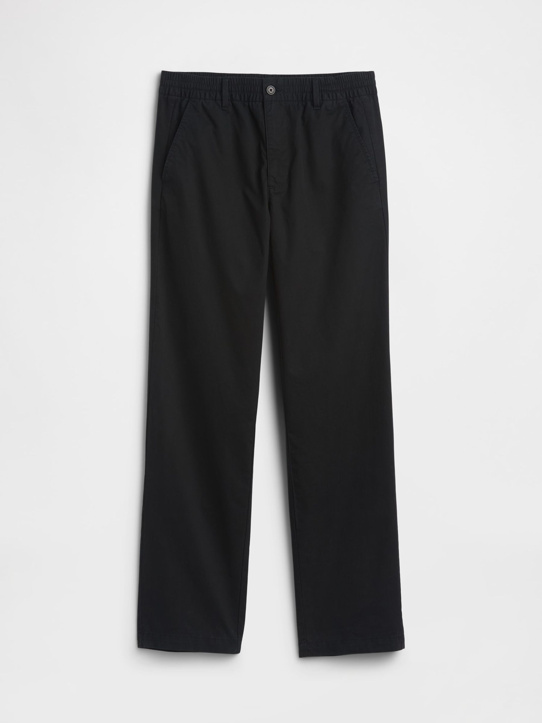 Black Easy Relaxed Chinos - Image 6 of 6