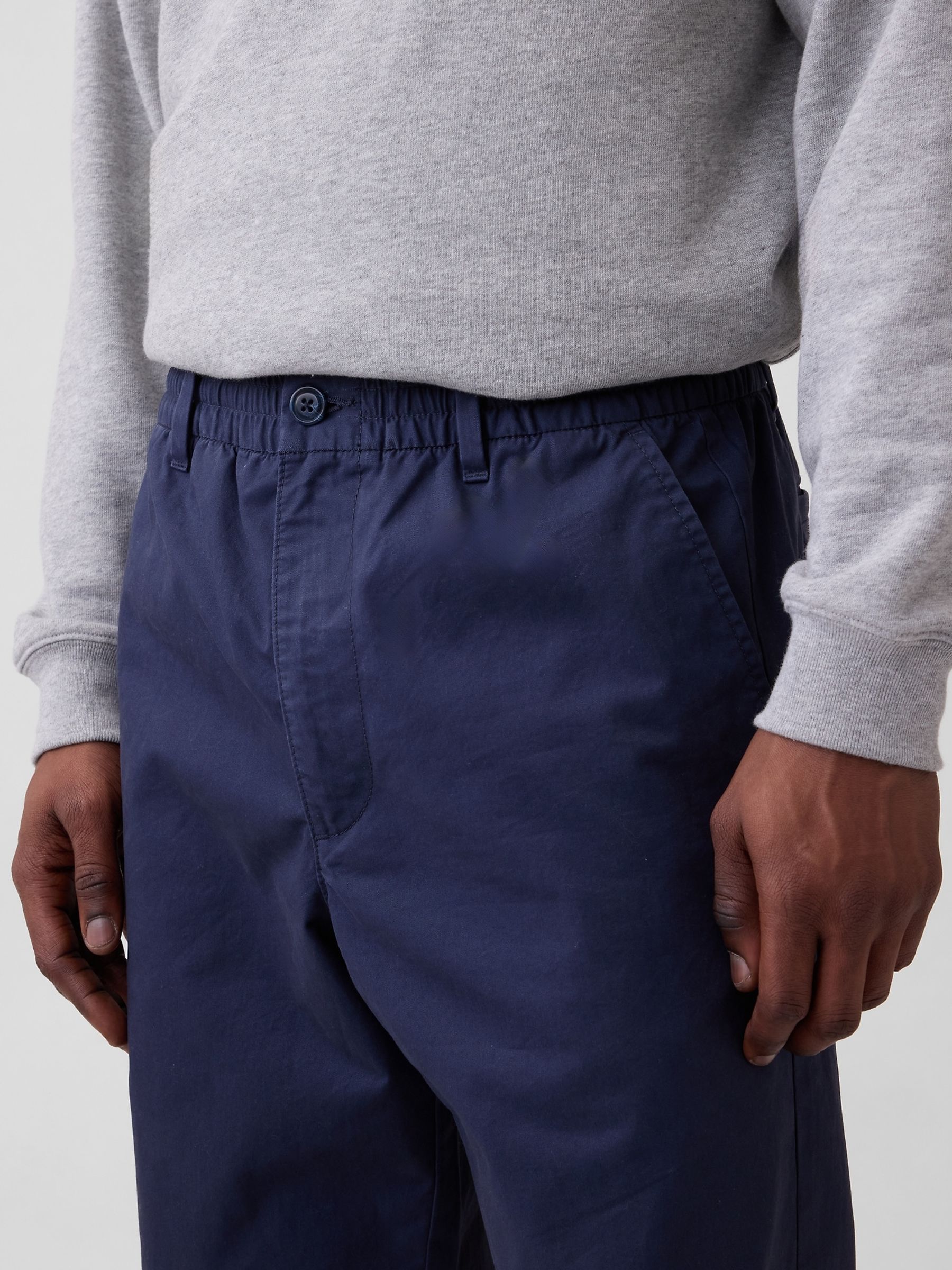 Navy Easy Relaxed Chinos - Image 5 of 6