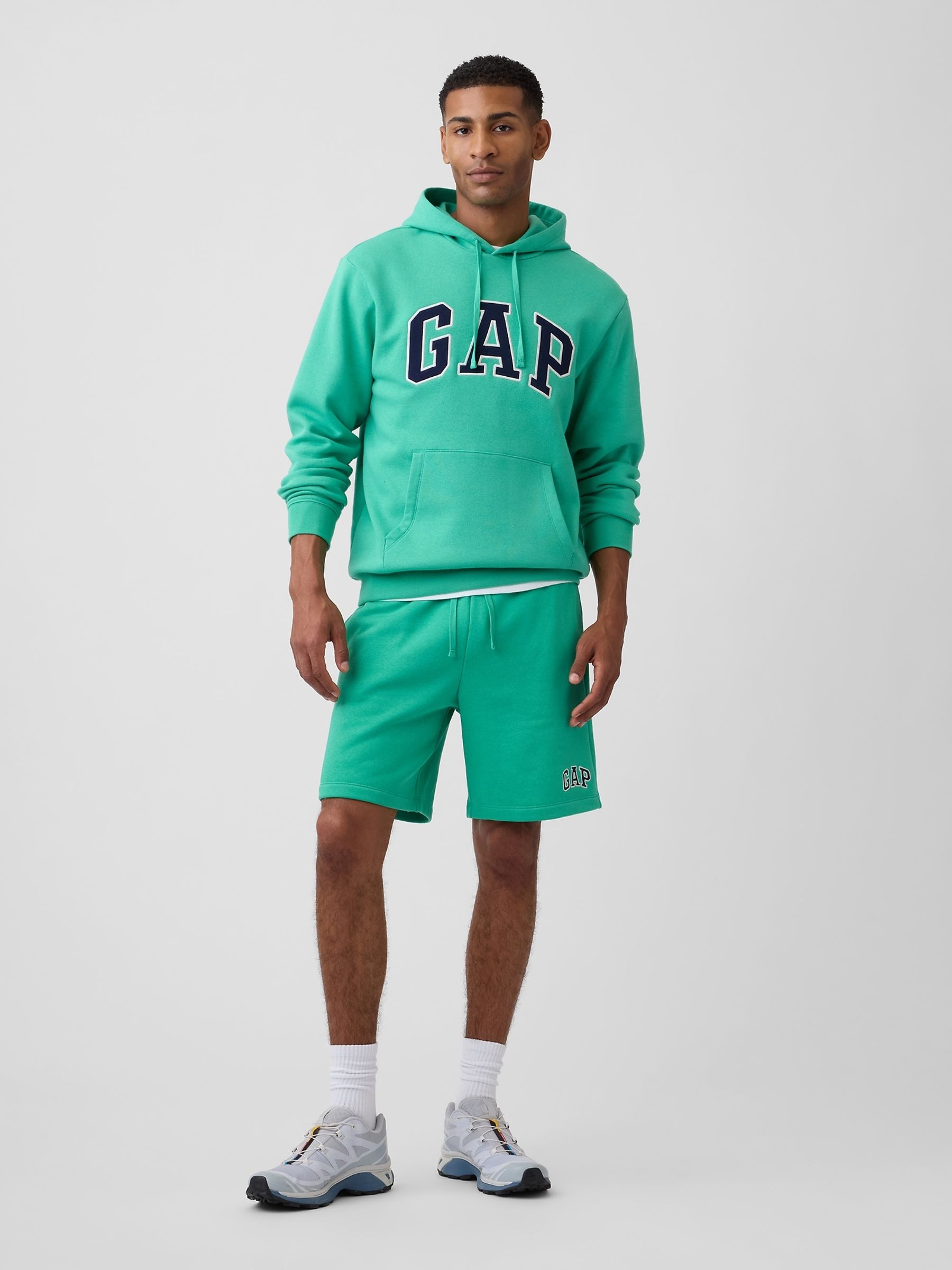 Green Logo Shorts - Image 1 of 4