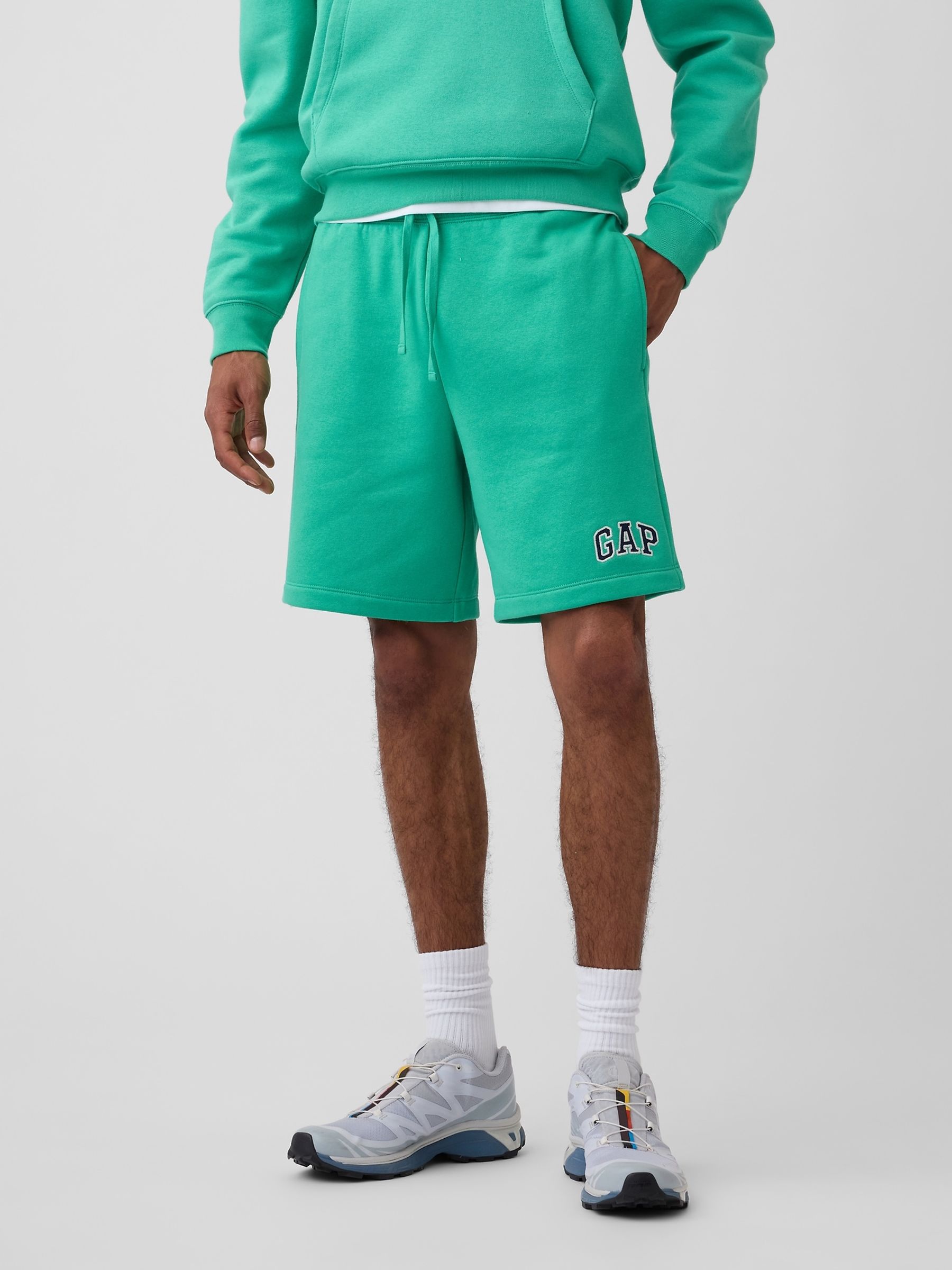 Green Logo Shorts - Image 3 of 4