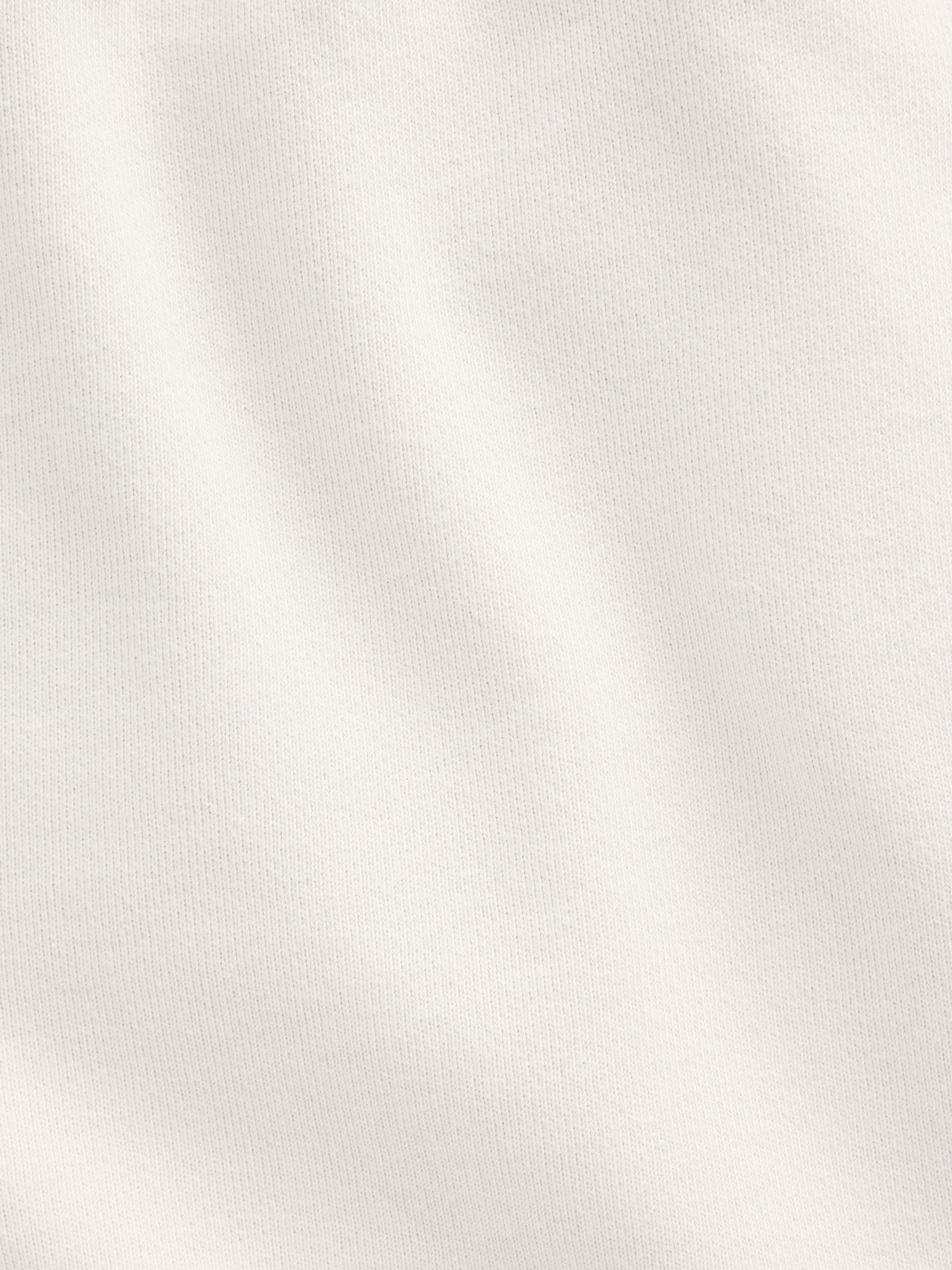 Beige Heavyweight French Terry Sweat Shorts - Image 6 of 6
